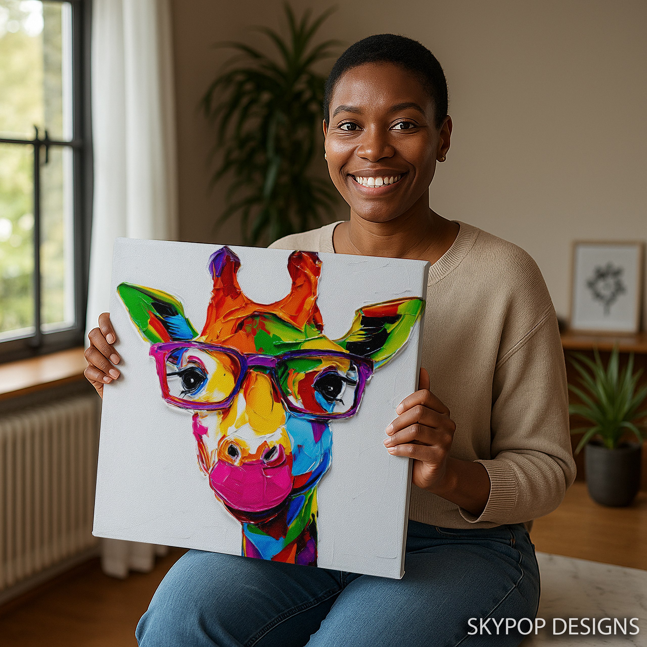 9.jpg Giraffe Art