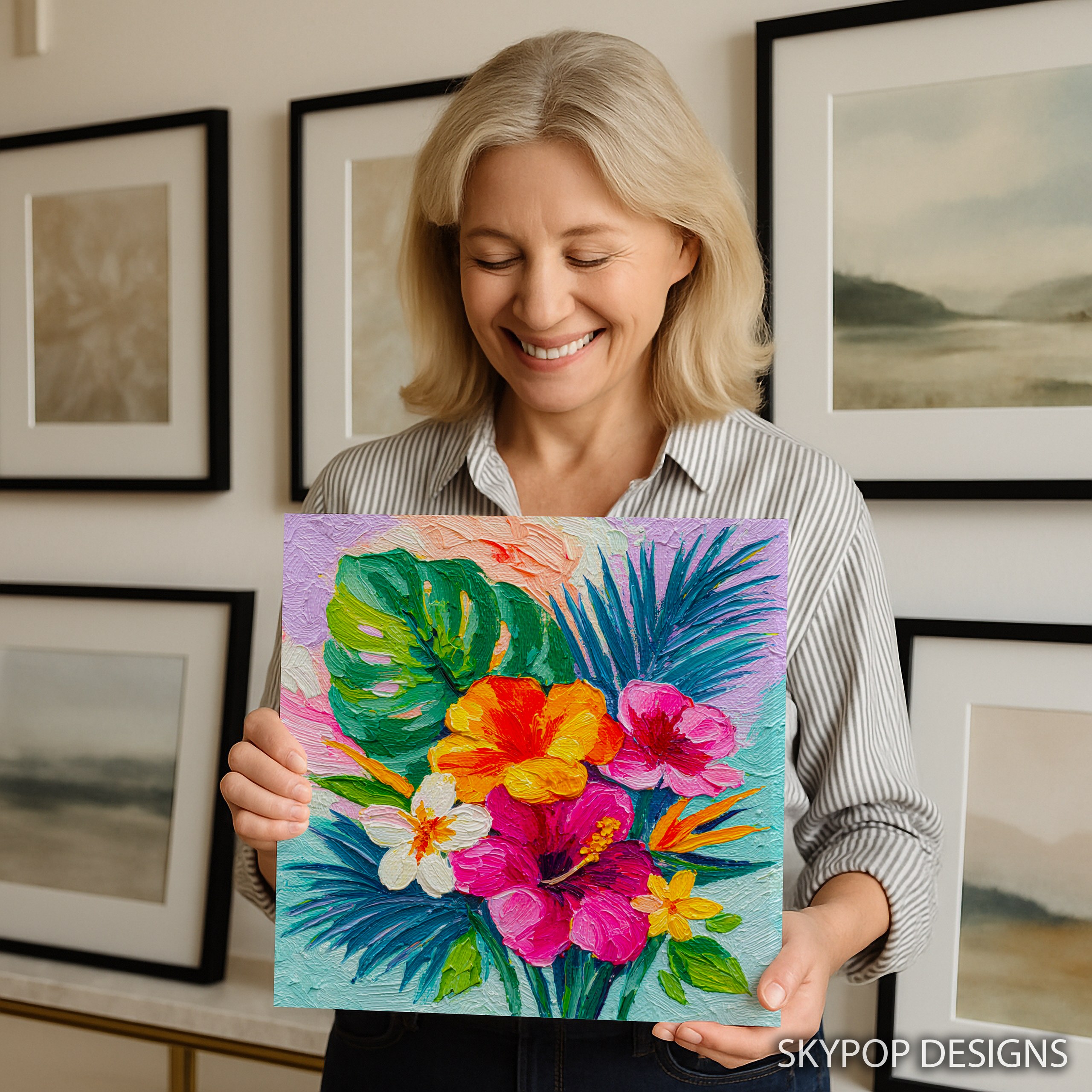 9.jpg Tropical Hibiscus Art