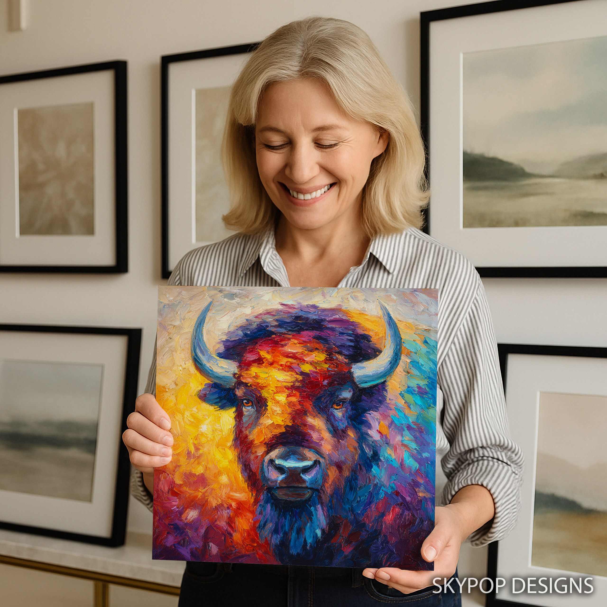9.jpg Bison Art