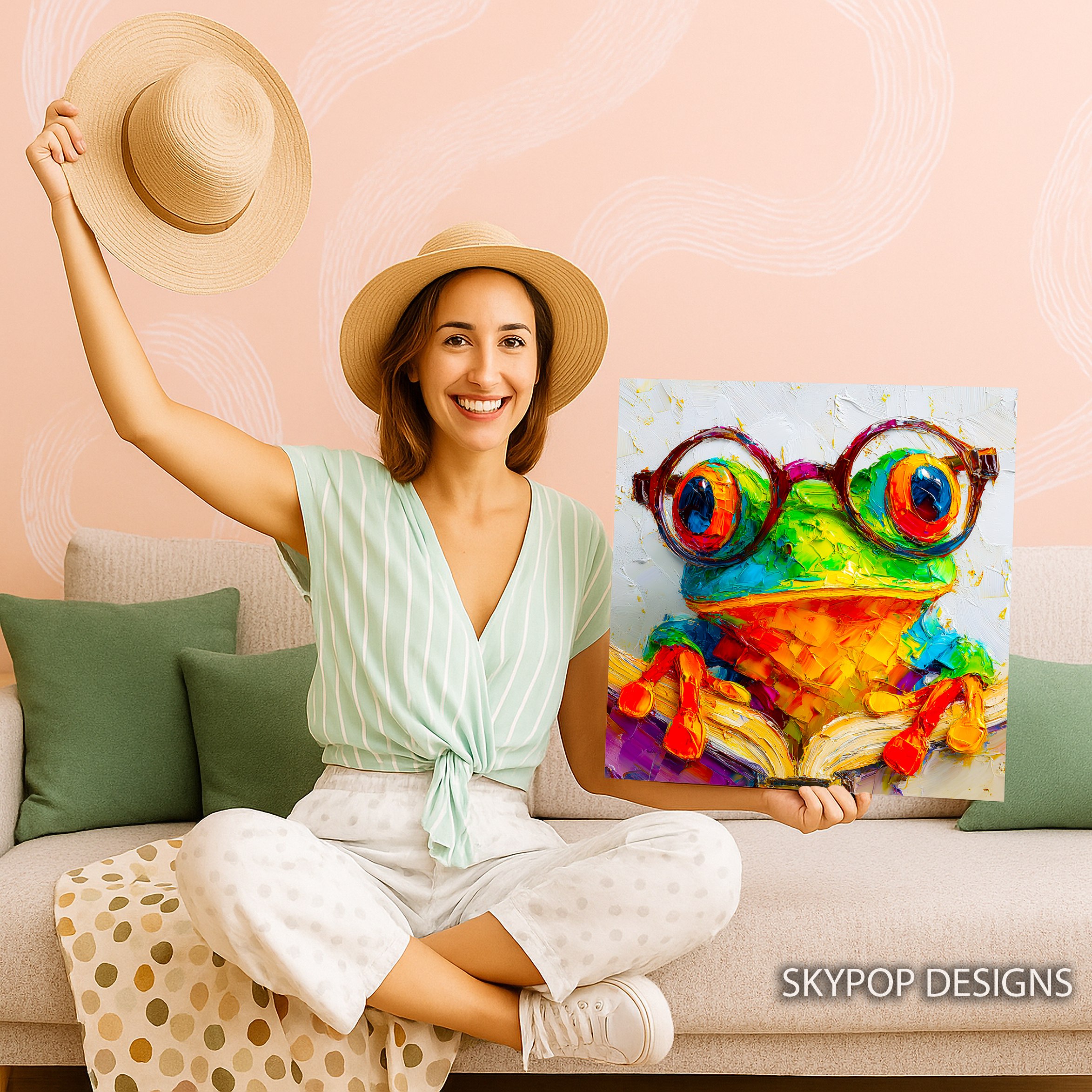 9.jpg Frog Art
