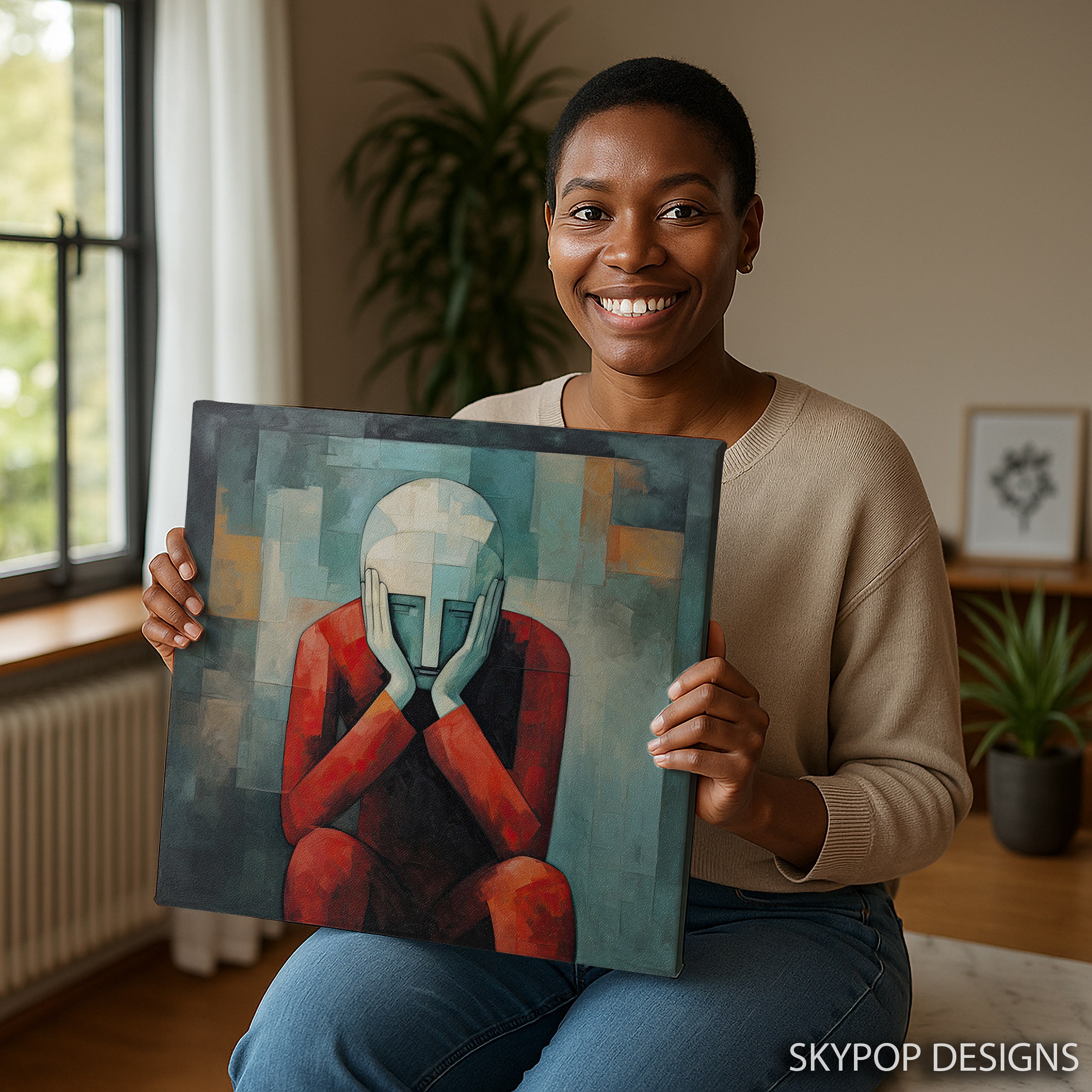 9.jpg Reflective Figure Art