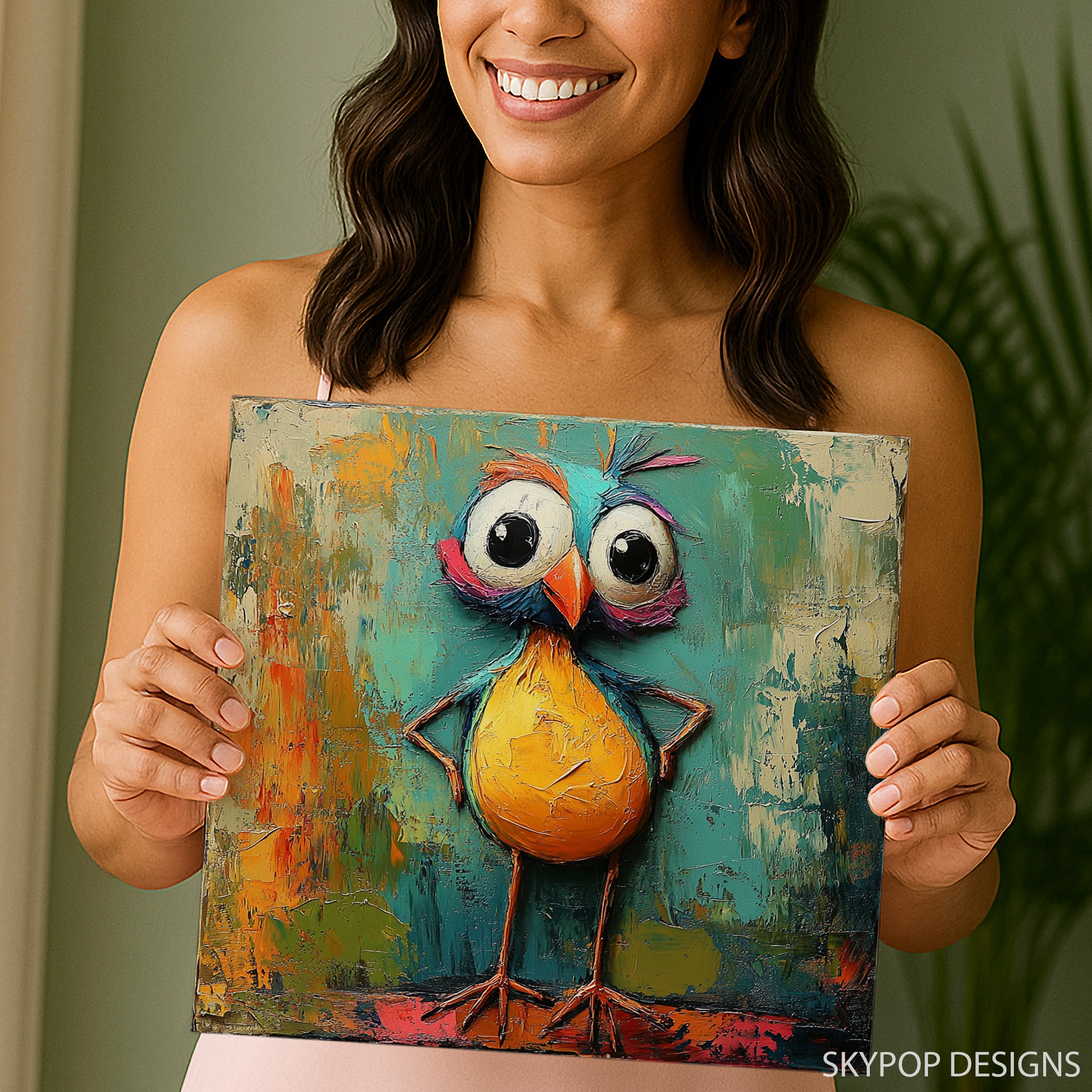 9.jpg Colorful Owl Art