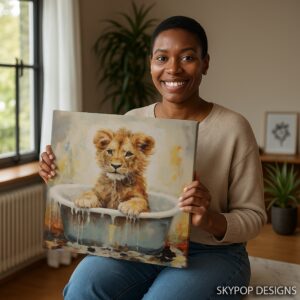 Lion Cub Art
