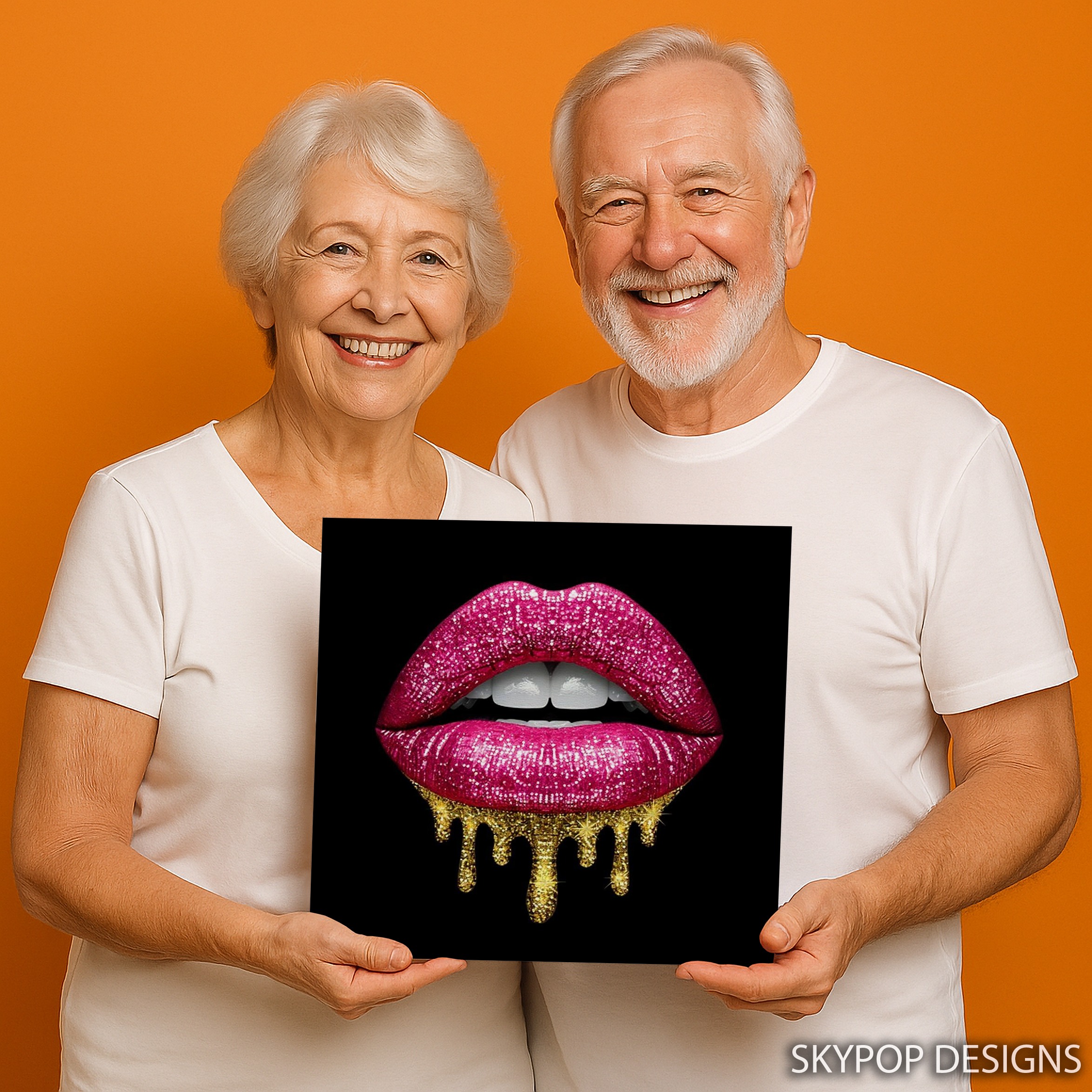 9.jpg Glittery Lips Art