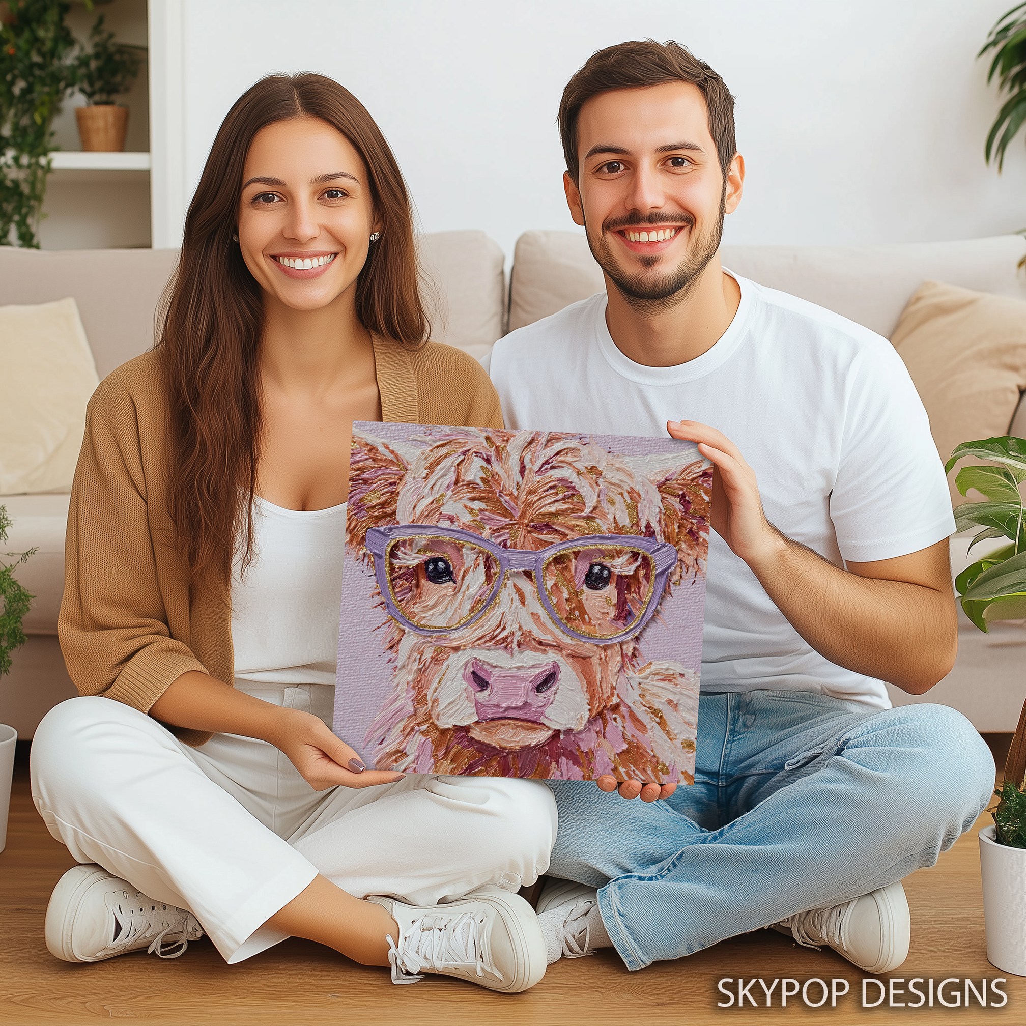 9.jpg Highland Cow Art
