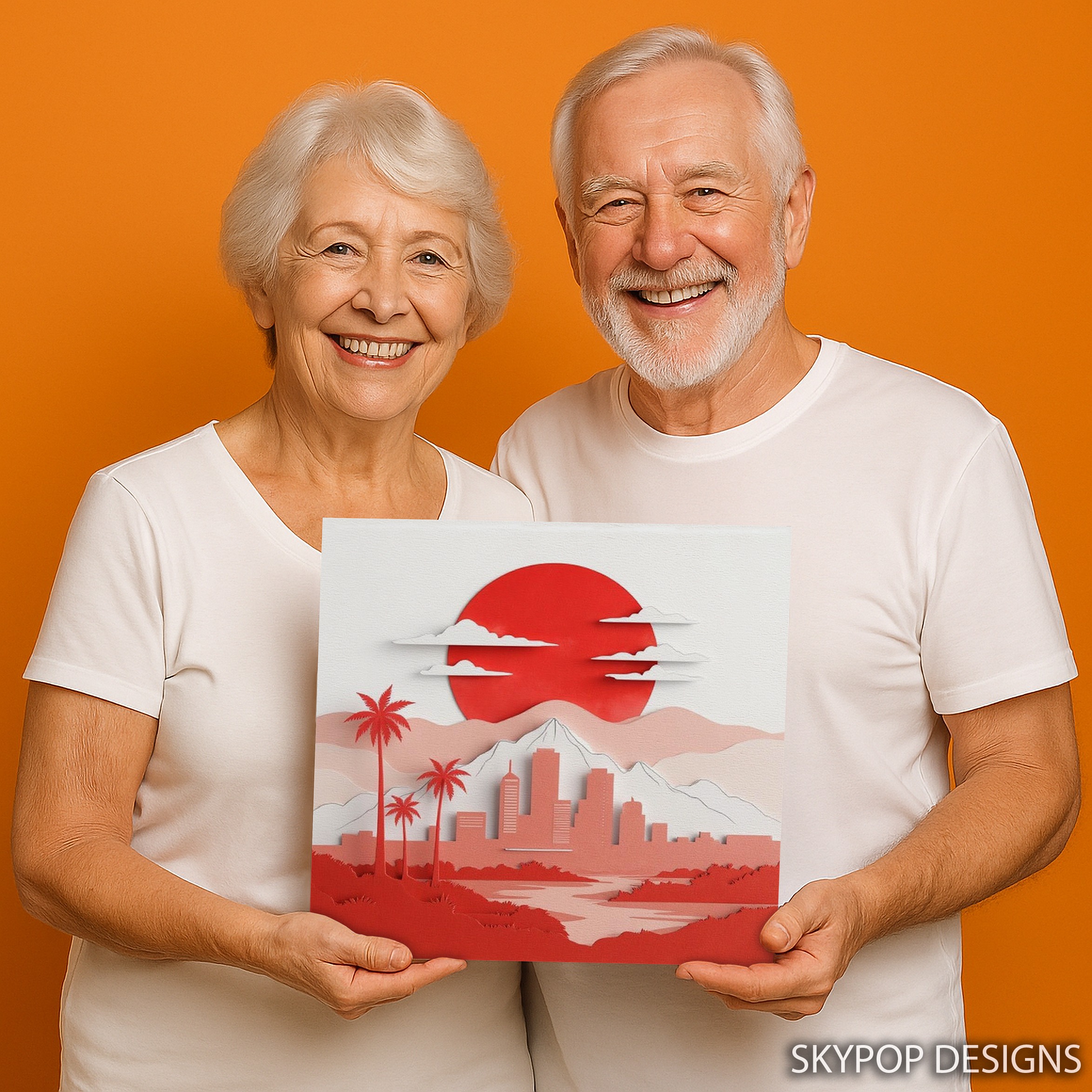 9.jpg Retro Sunset City Art