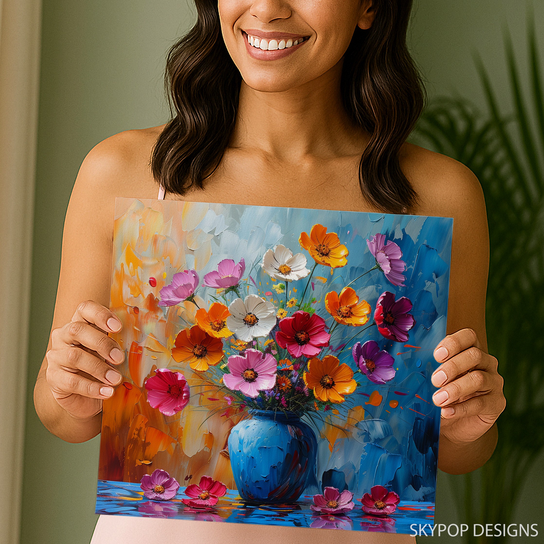 9.jpg Vibrant Wildflower Bouquet Art