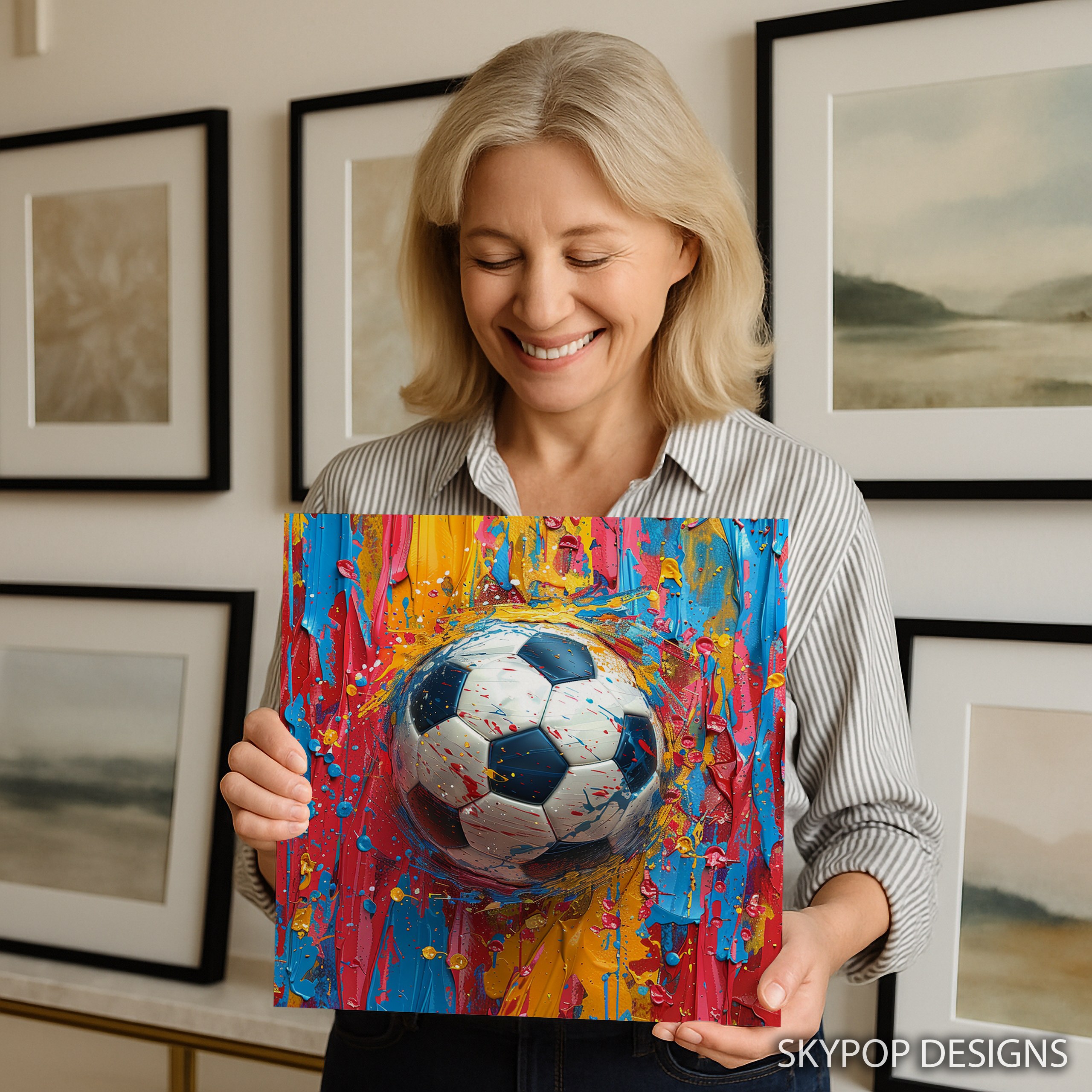9.jpg Vibrant Soccer Ball Art