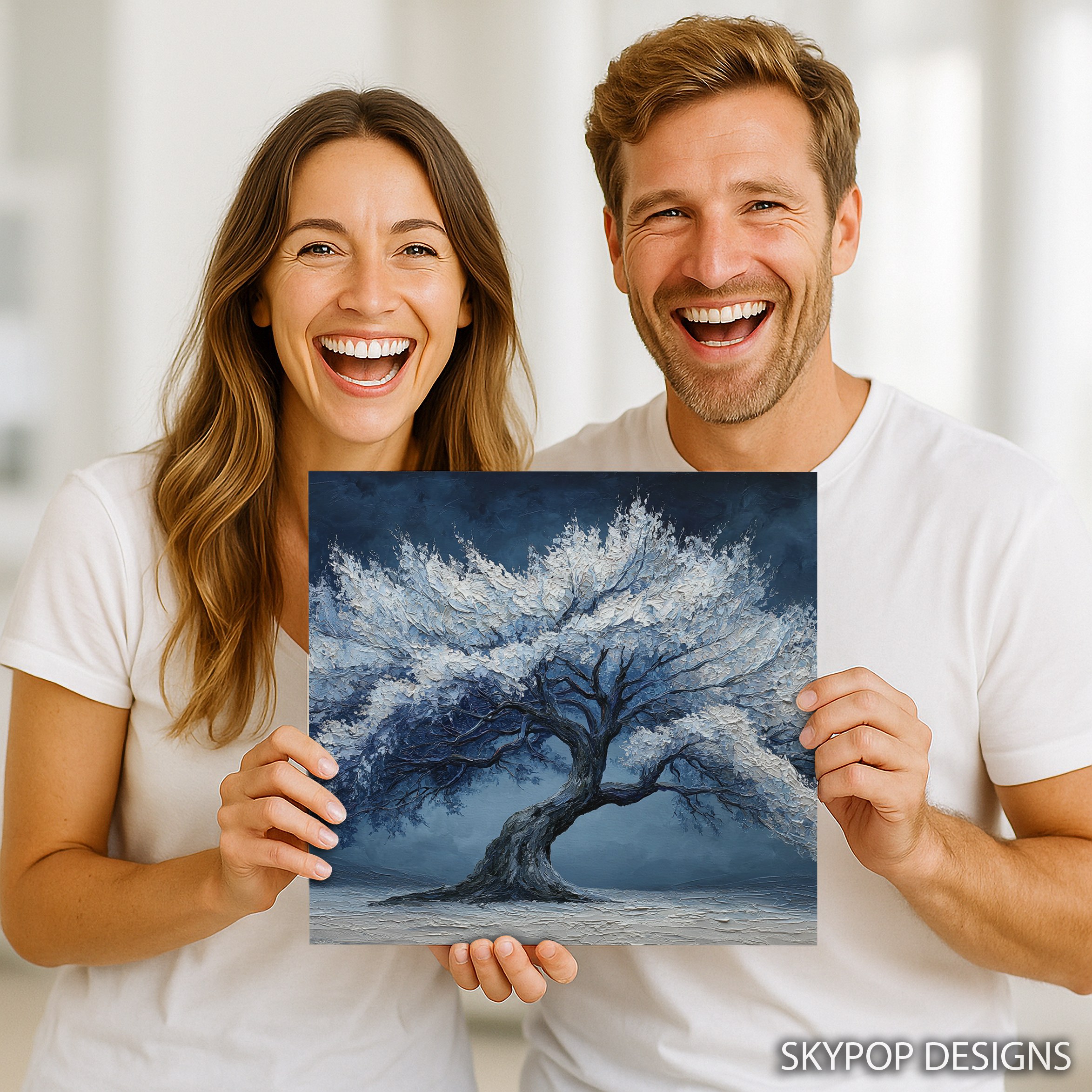 9.jpg Winter Tree Art