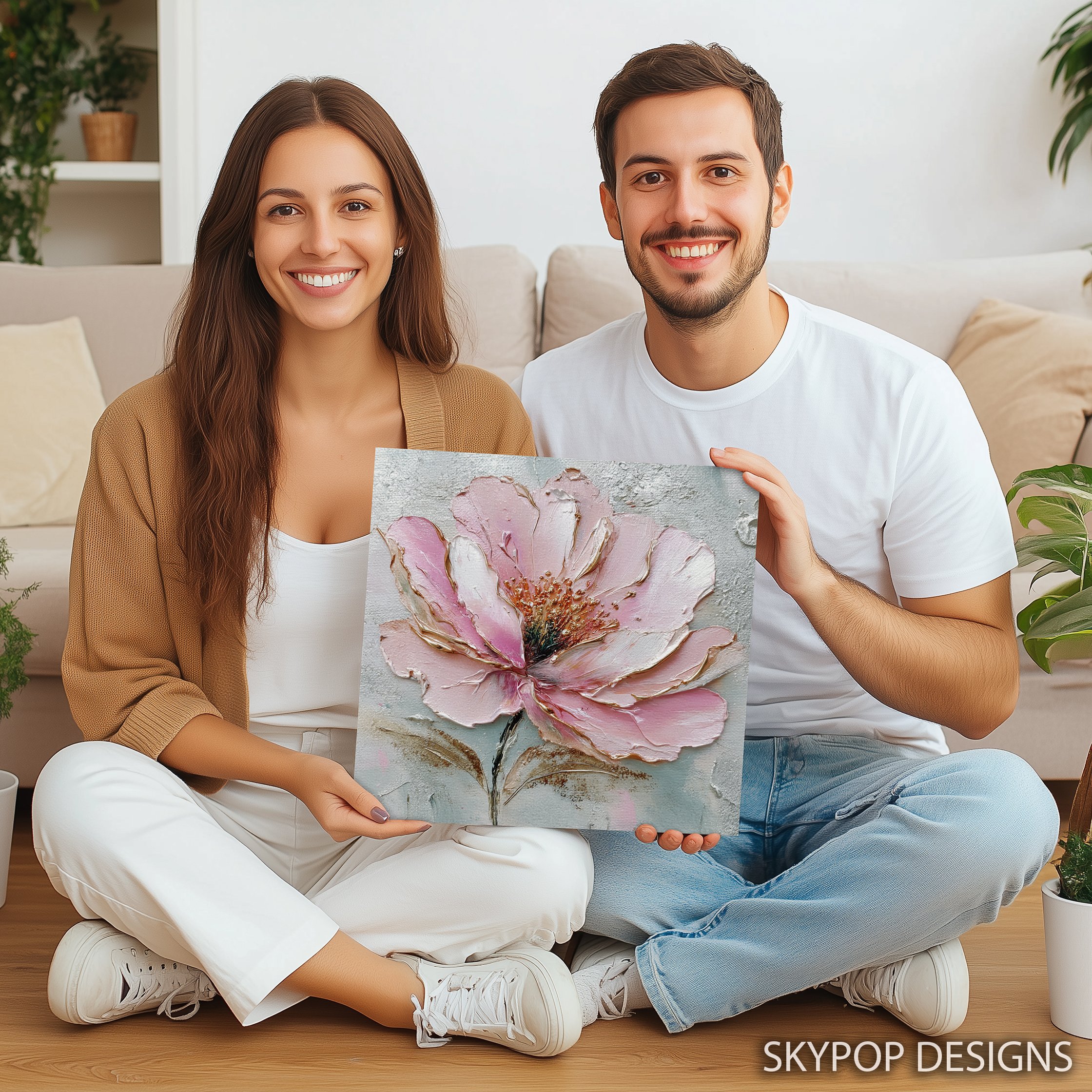 9.jpg Pink Peony Art