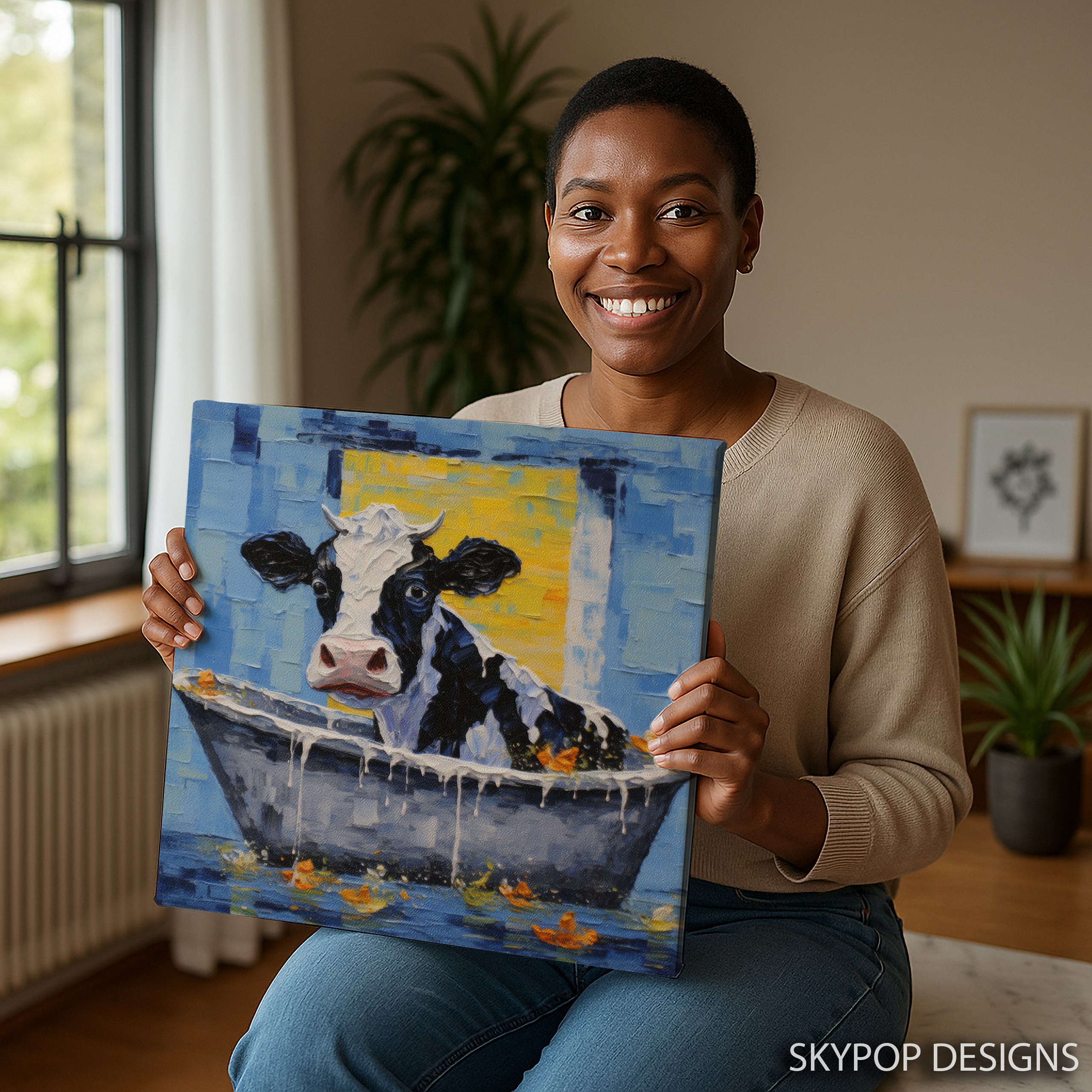 9.jpg Highland Cow Art