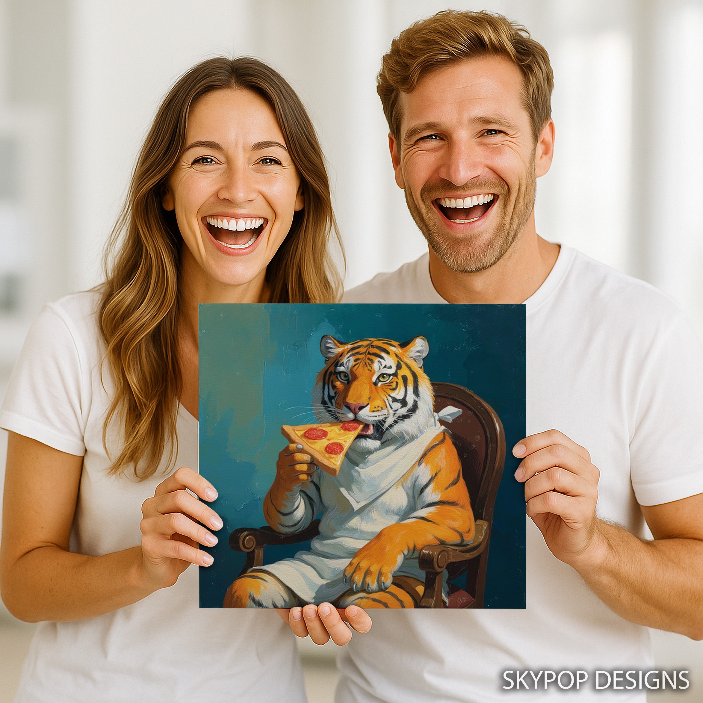 9.jpg Tiger Pizza Art