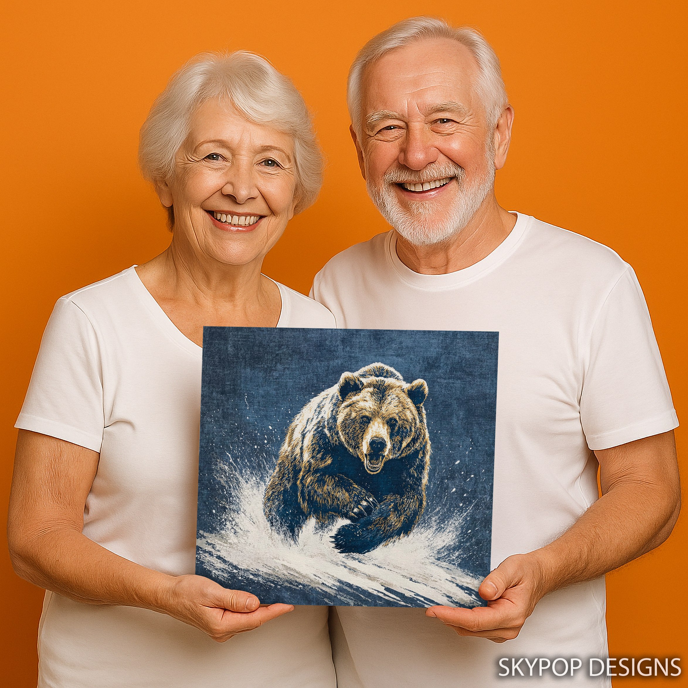 9.jpg Bear Water Splash Art