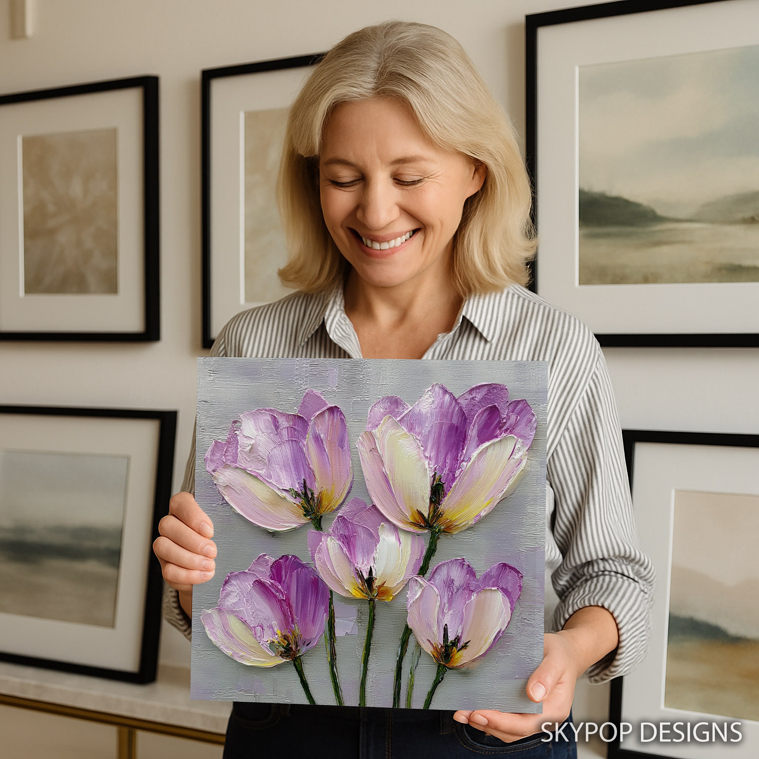 9.jpg Tulip Bloom Art