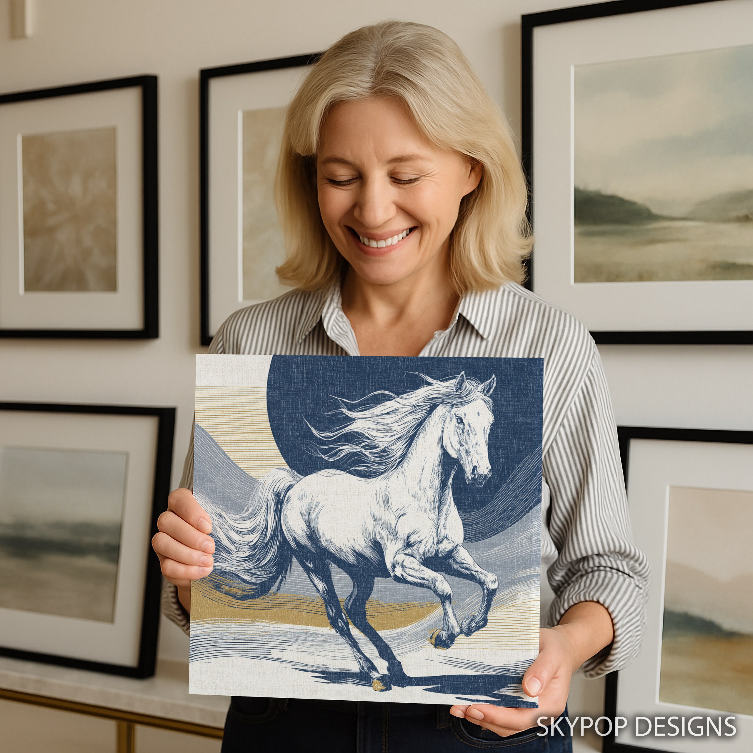 9.jpg Galloping Horse Art