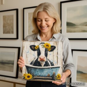 Highland Cow Art
