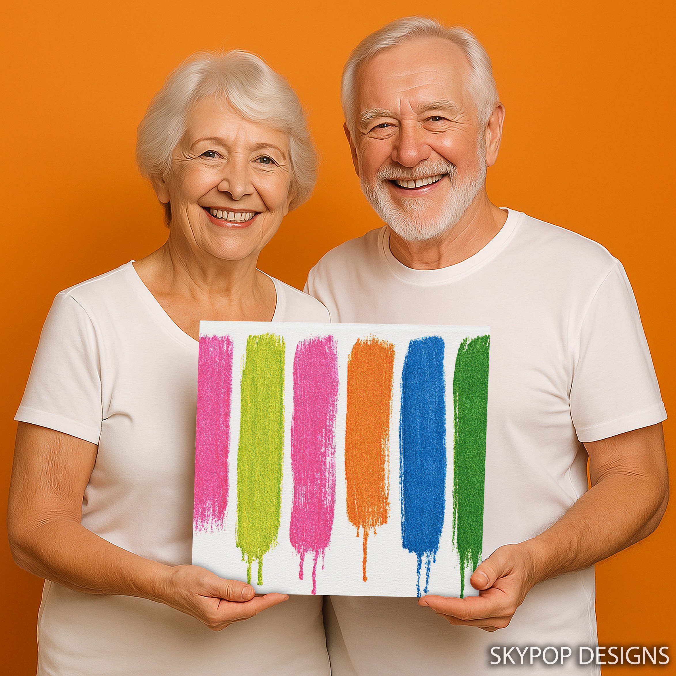 9.jpg Vibrant Brushstrokes Art