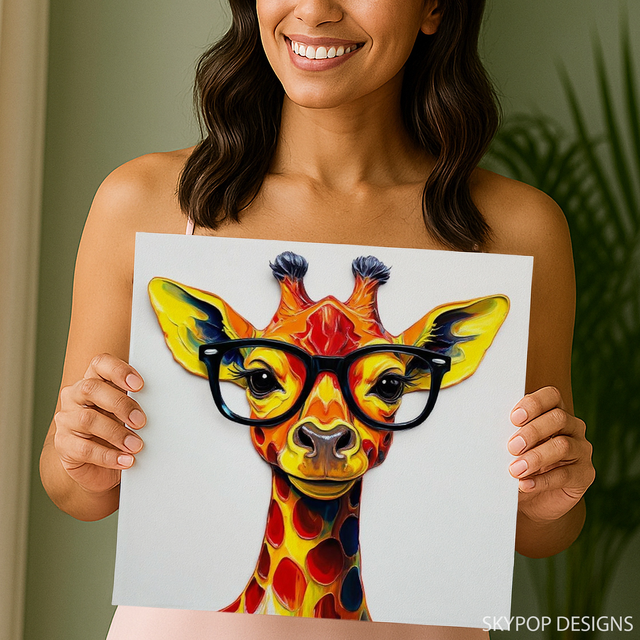 9.jpg Giraffe Art