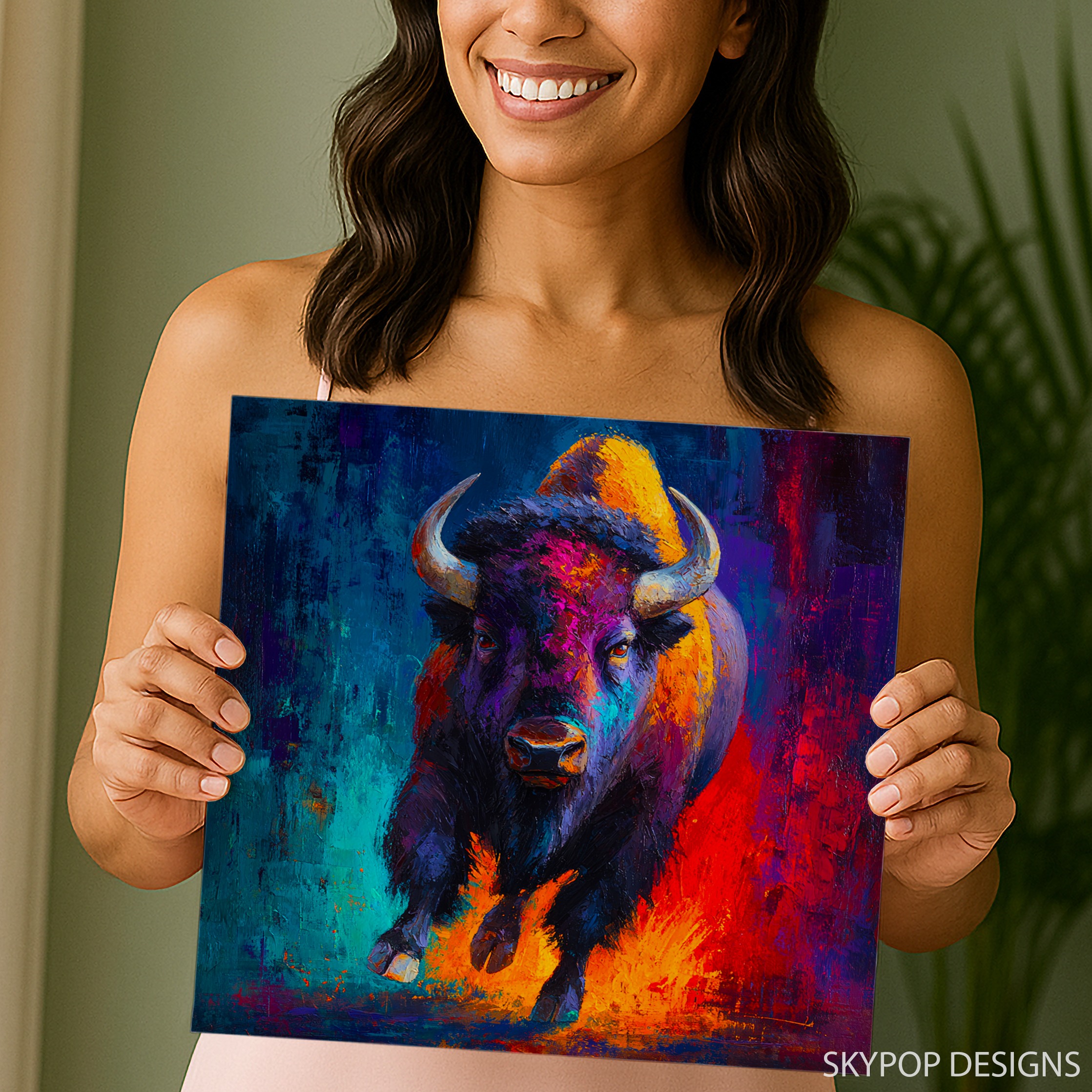 9.jpg Bison Art