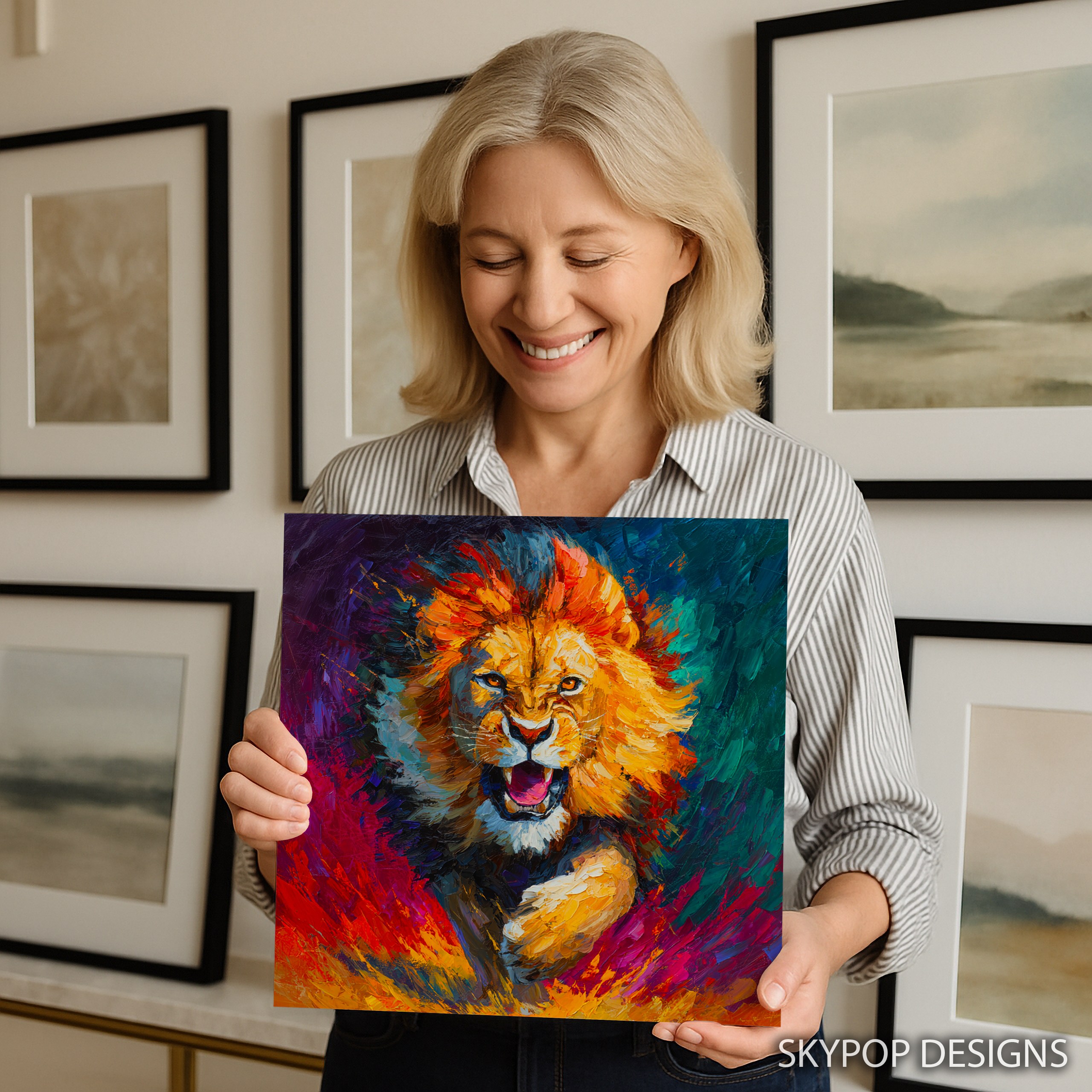 9.jpg Lion Art
