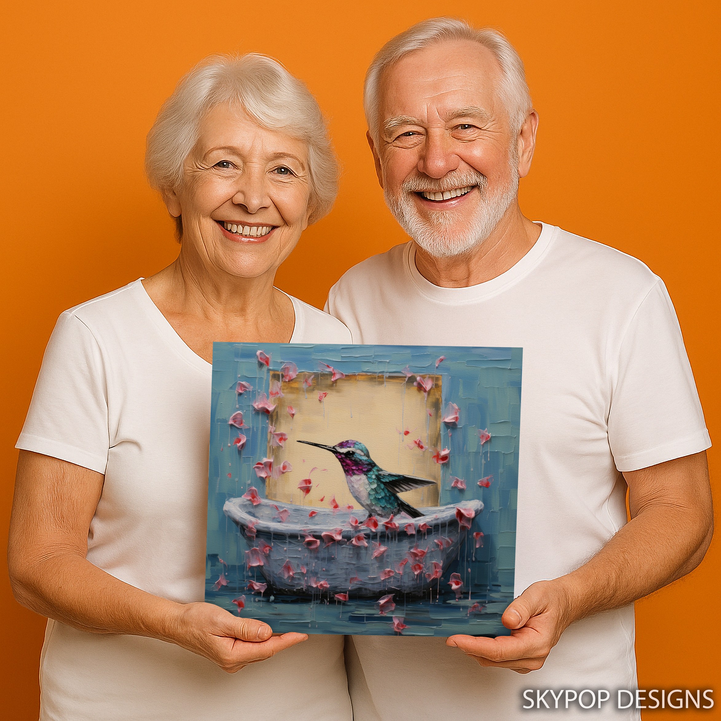 9.jpg Hummingbird Petal Bath Art