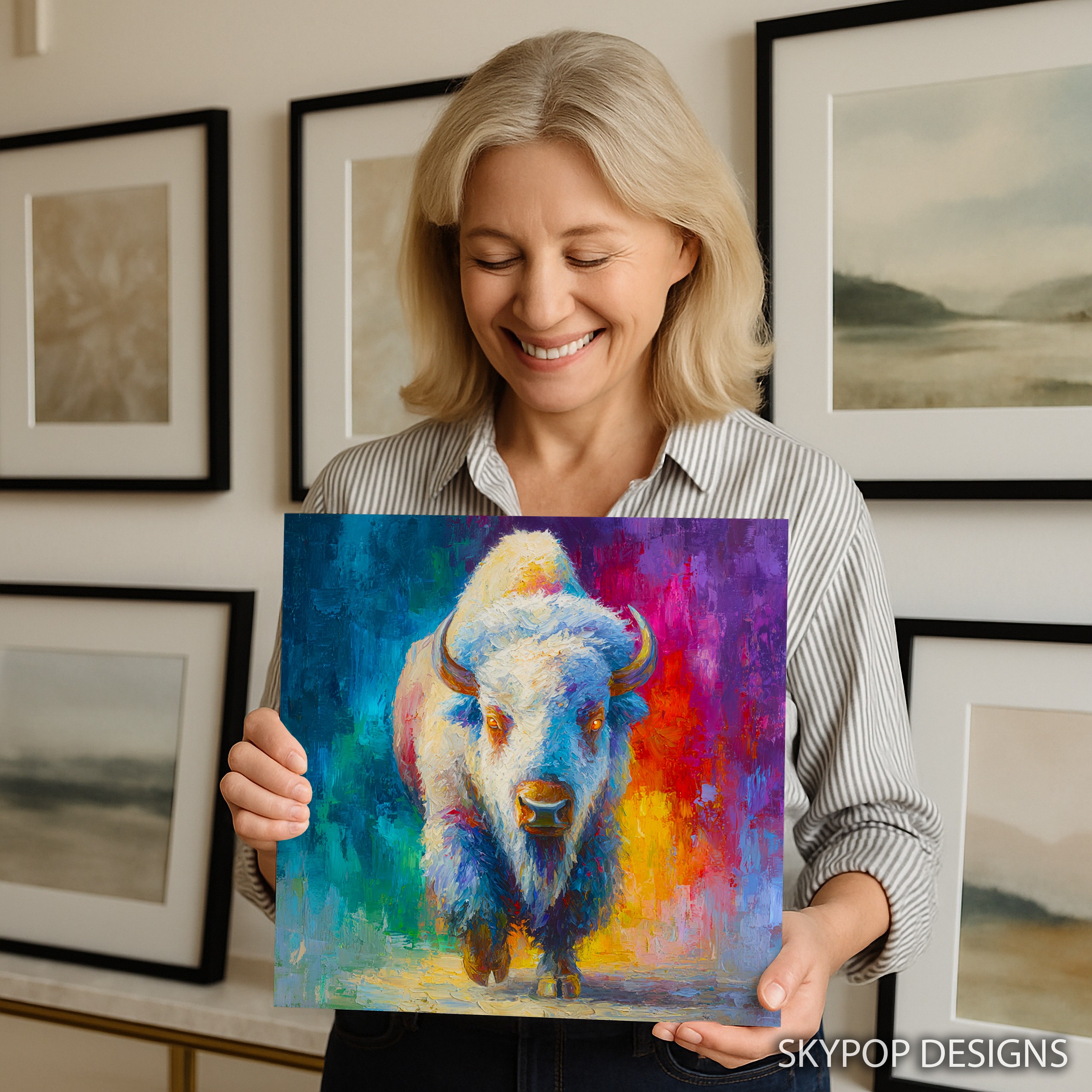 9.jpg Bison Art