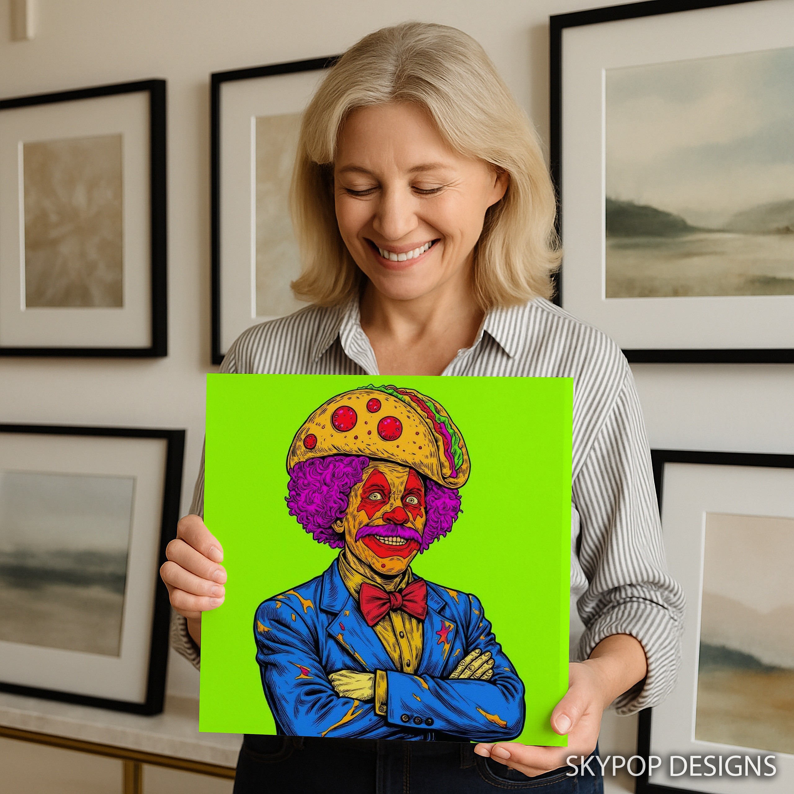 9.jpg Taco Clown Fusion Art