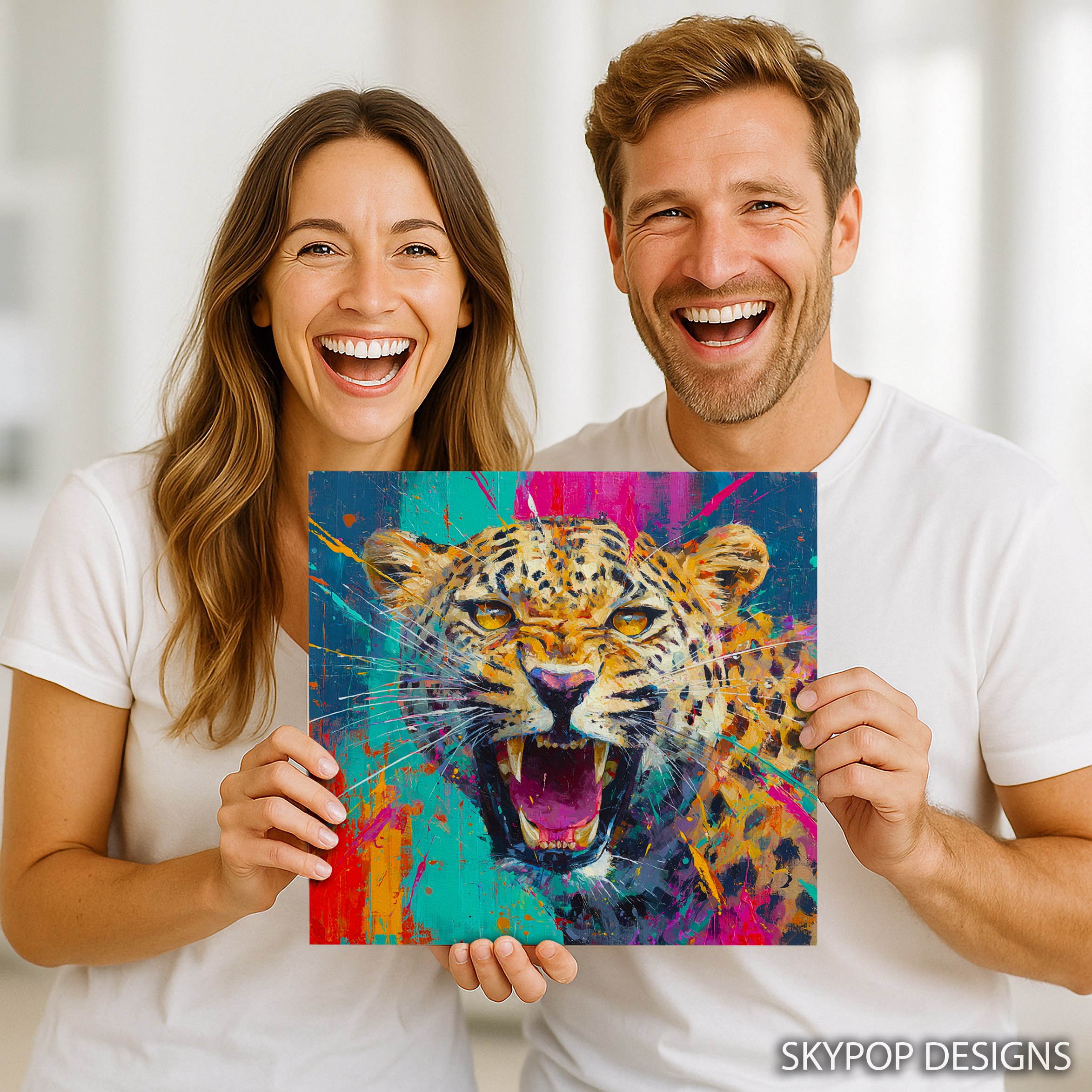 9.jpg Leopard Roar Art