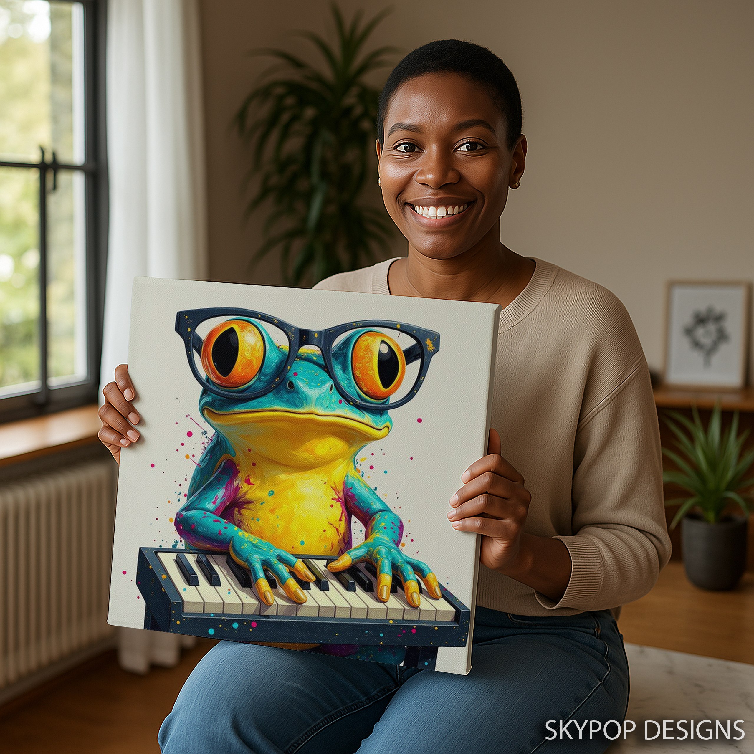 9.jpg Frog Art