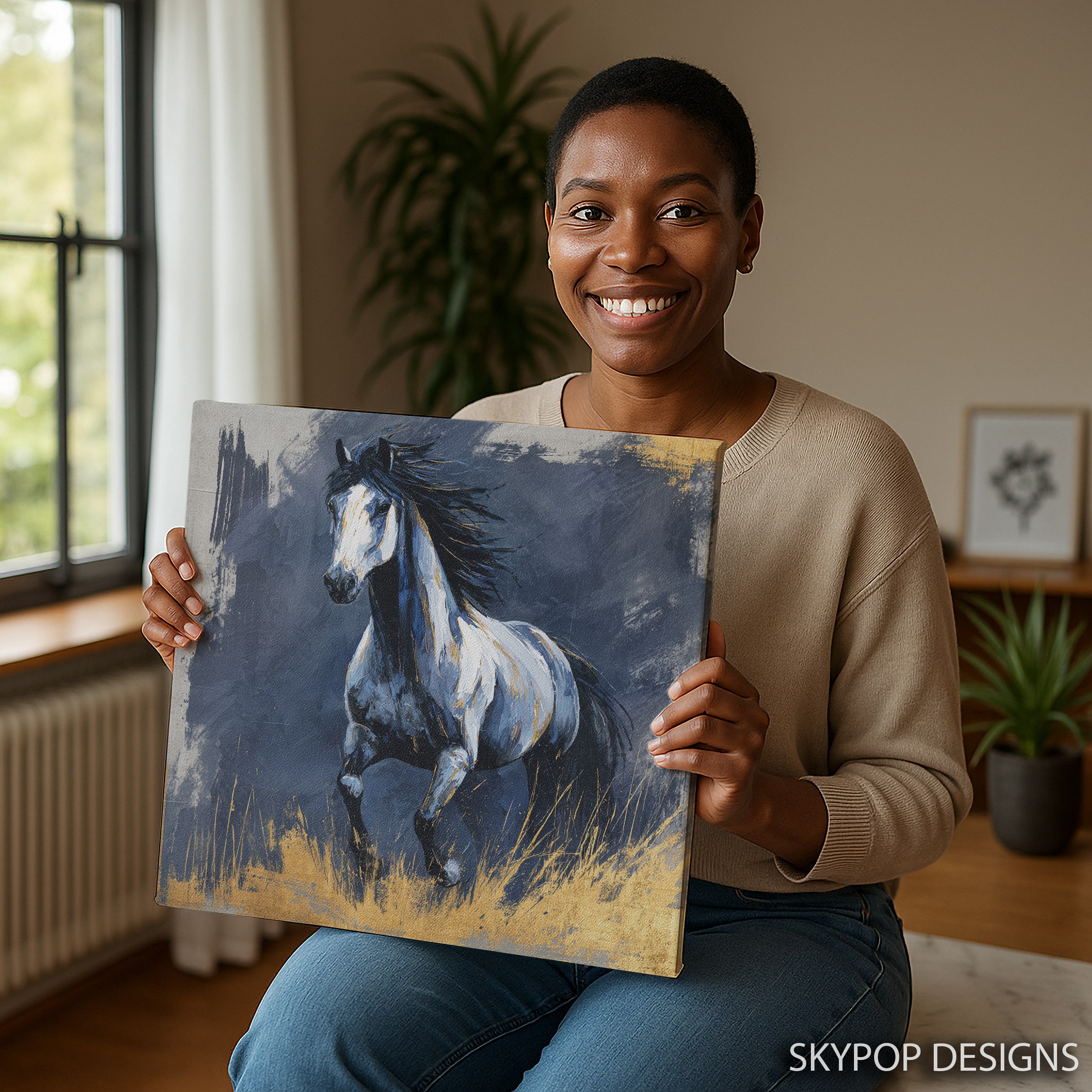 9.jpg Galloping Horse Art