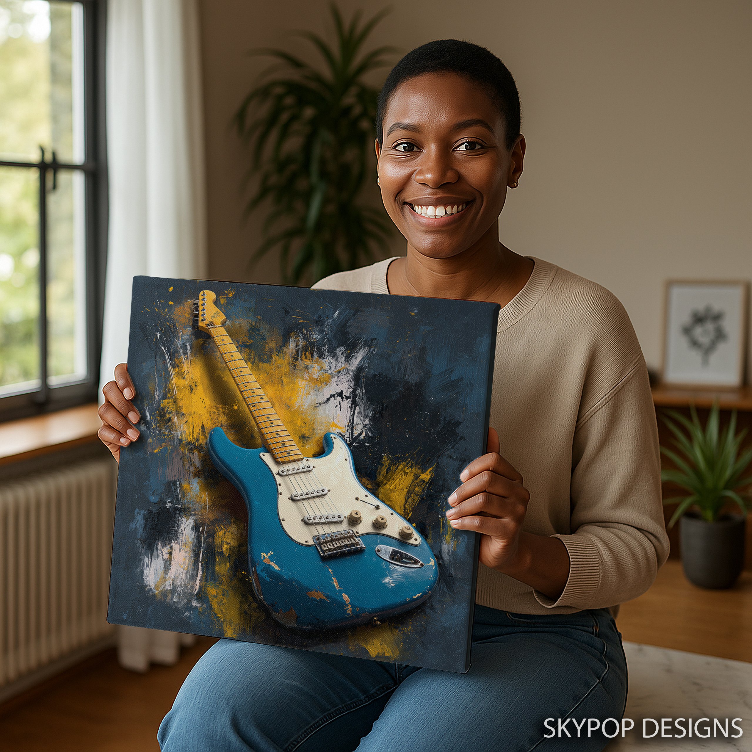 9.jpg Electric Guitar Blues Art