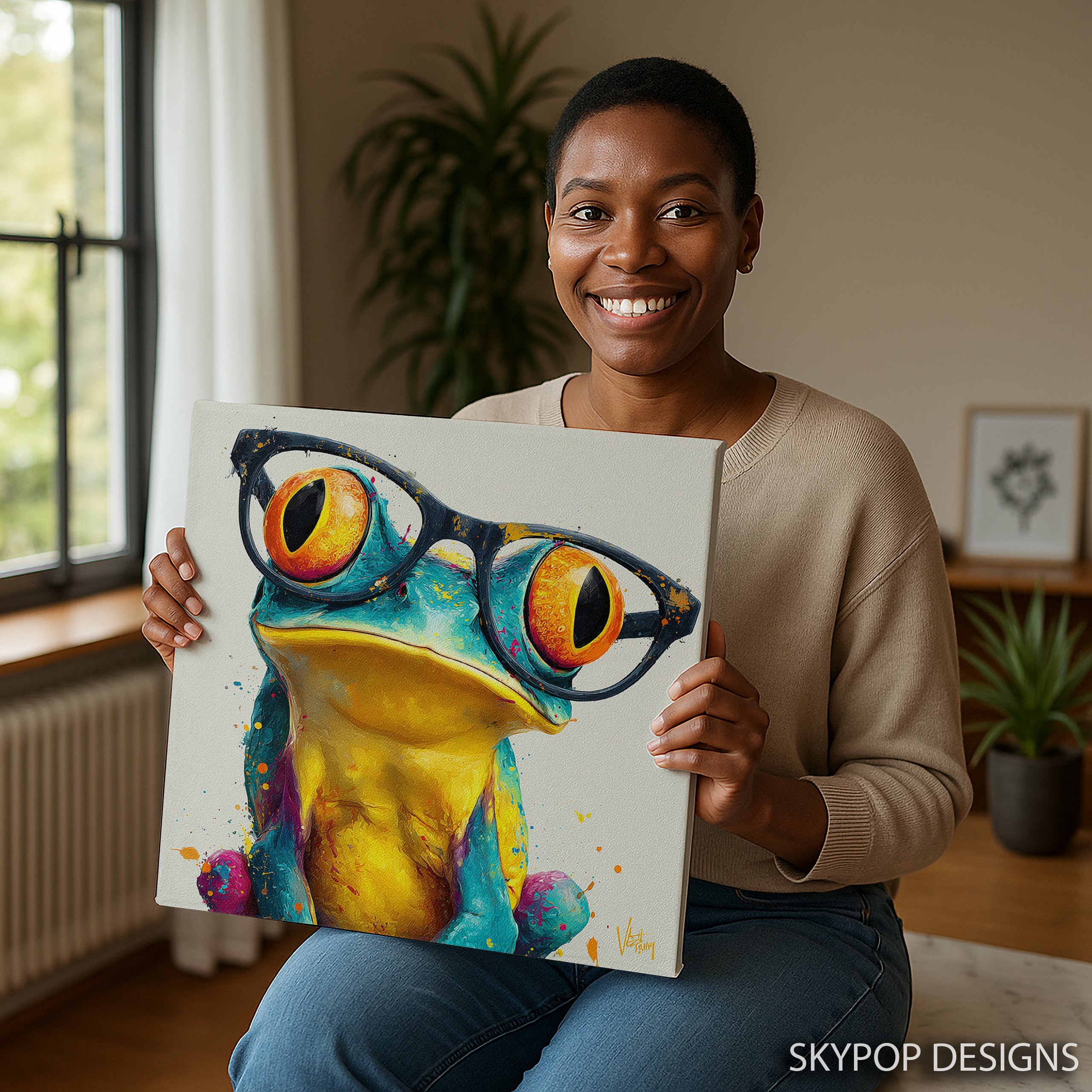 9.jpg Frog Art