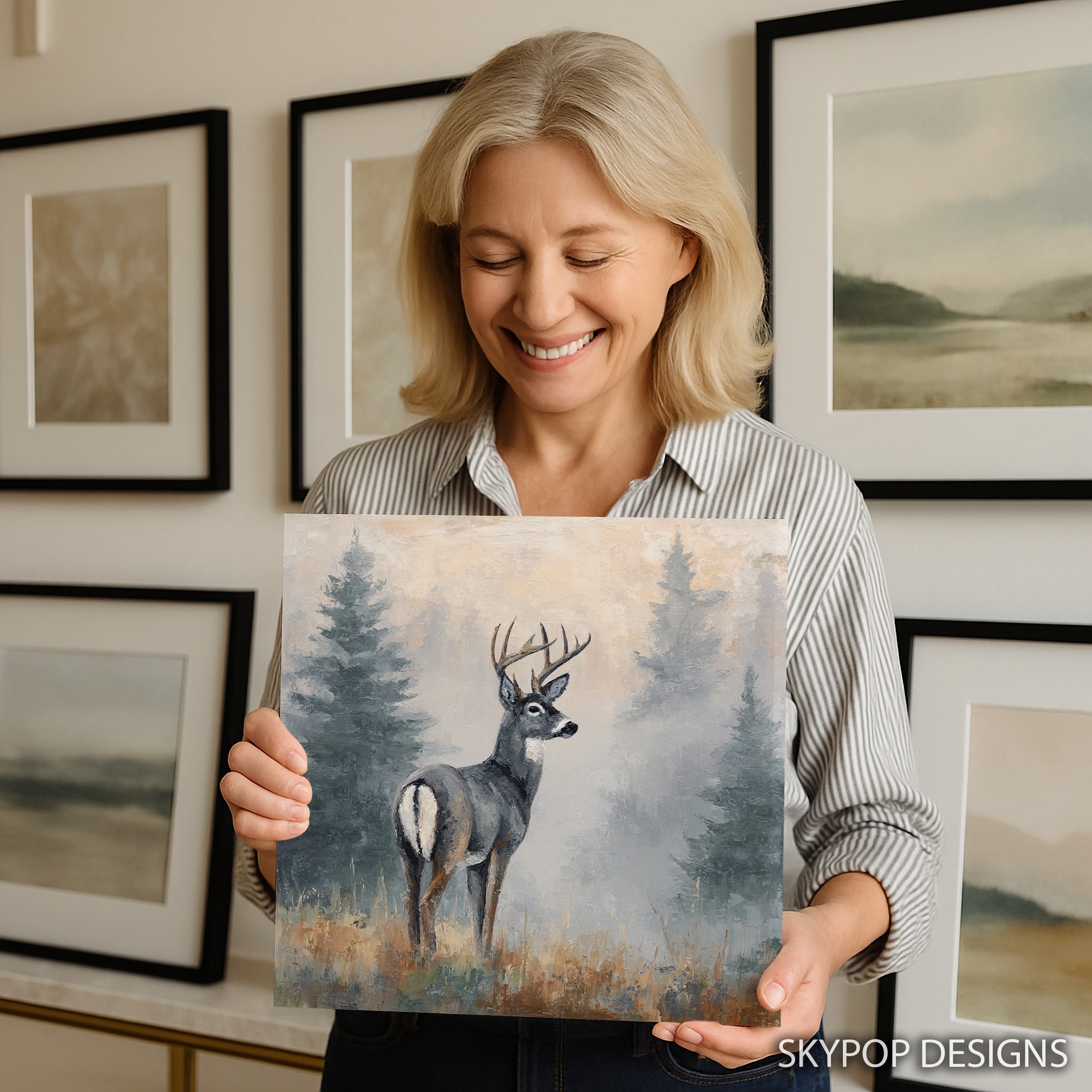 9.jpg Deer Art