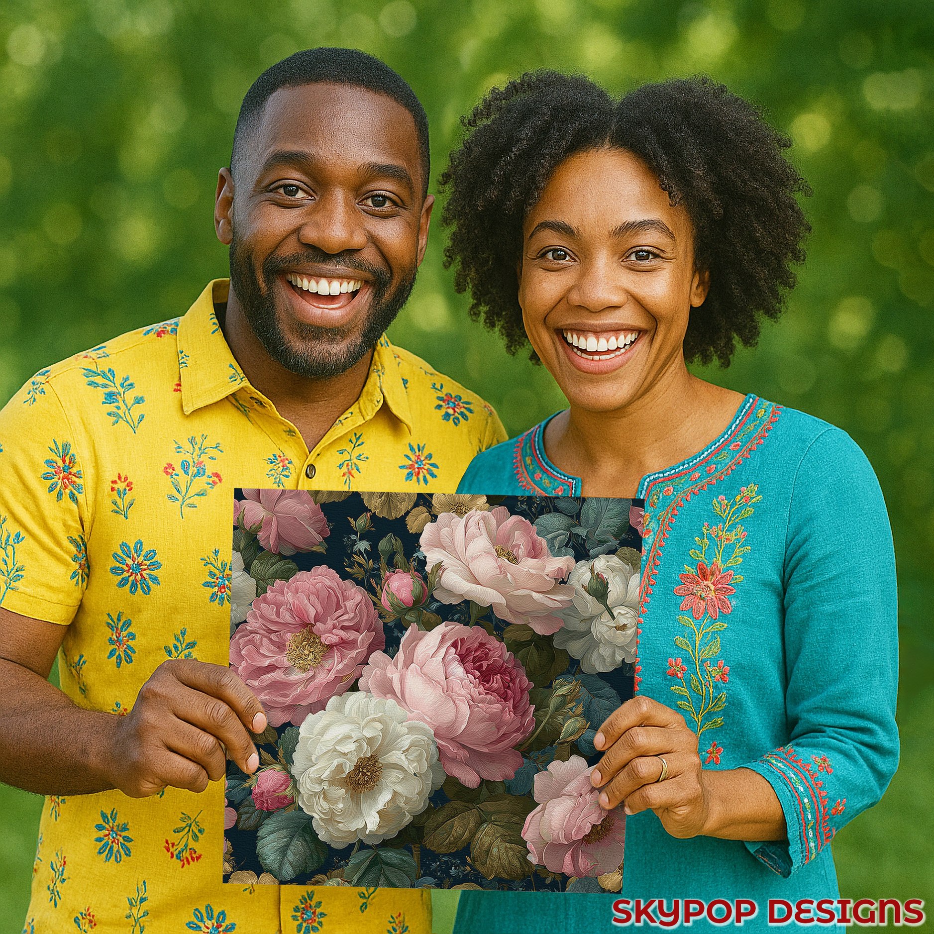 9.jpg Lush Peony Bouquet Art