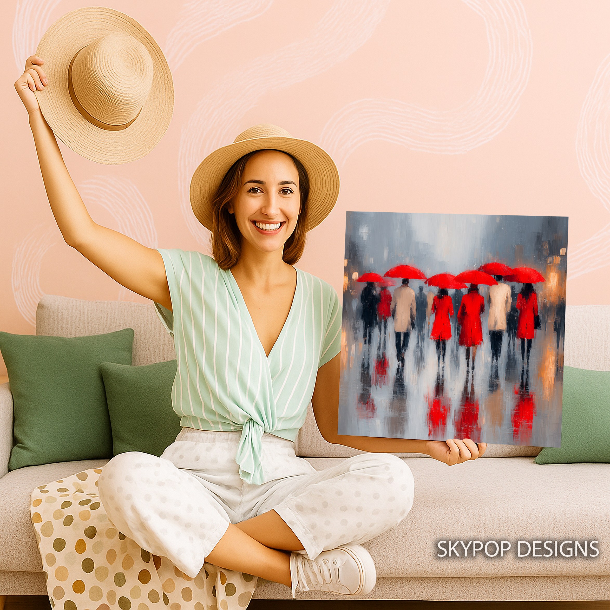 9.jpg Red Umbrella City Art