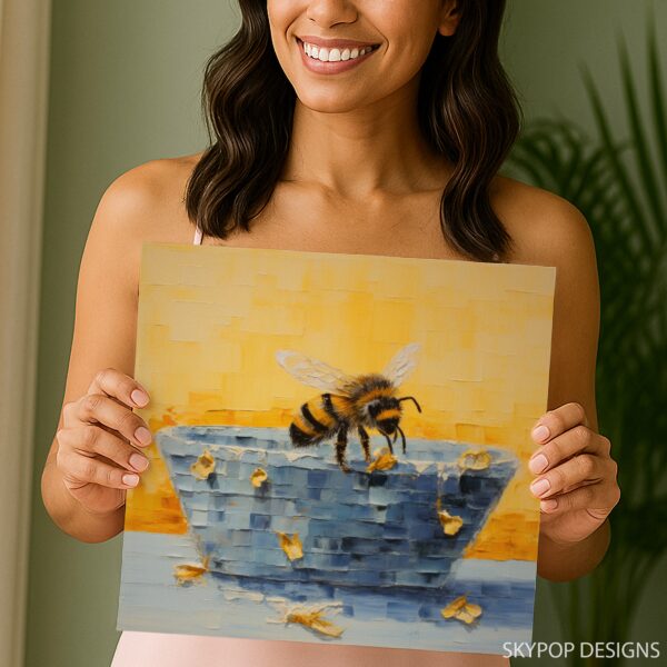 Bumblebee Gathering Art
