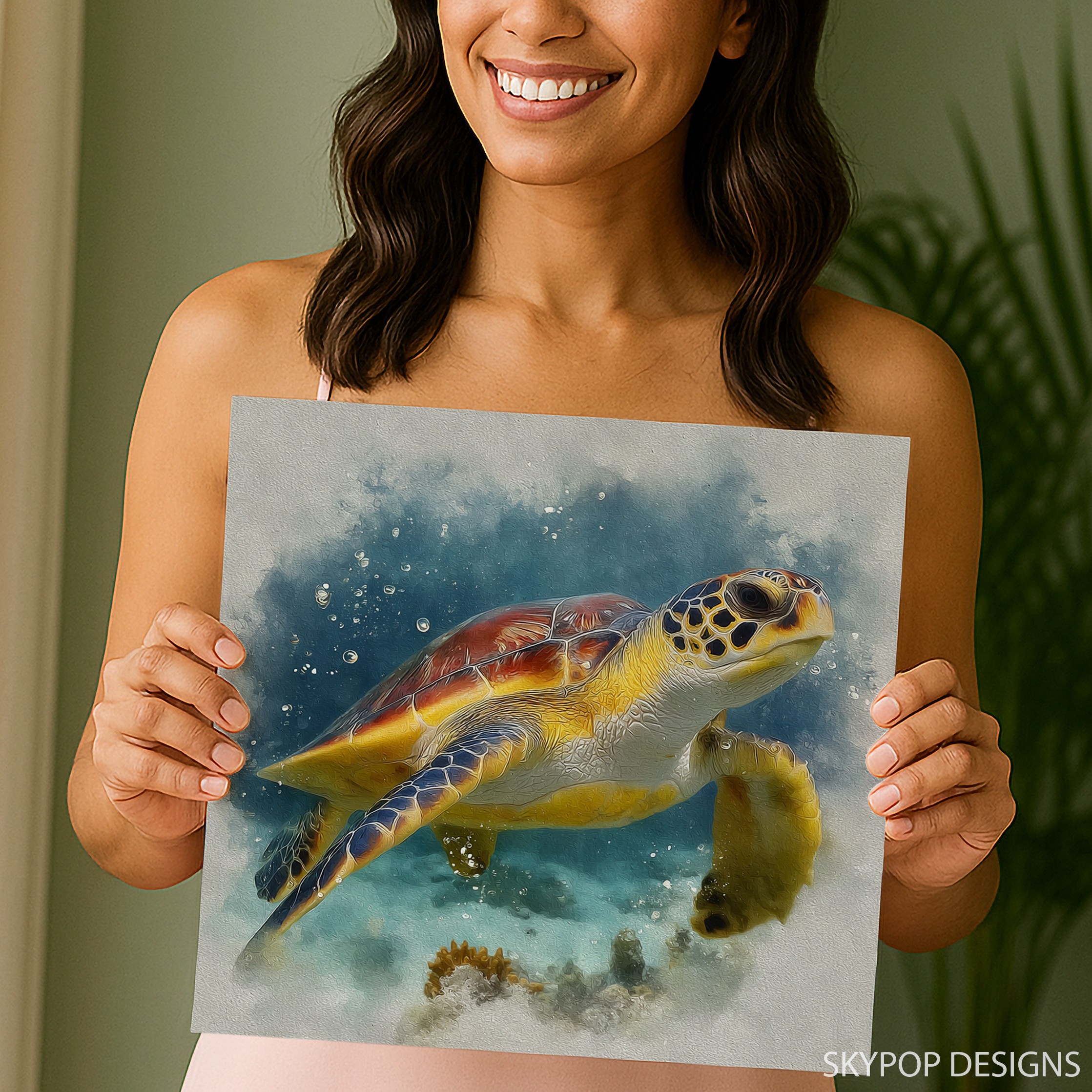 9.jpg Sea Turtle Art