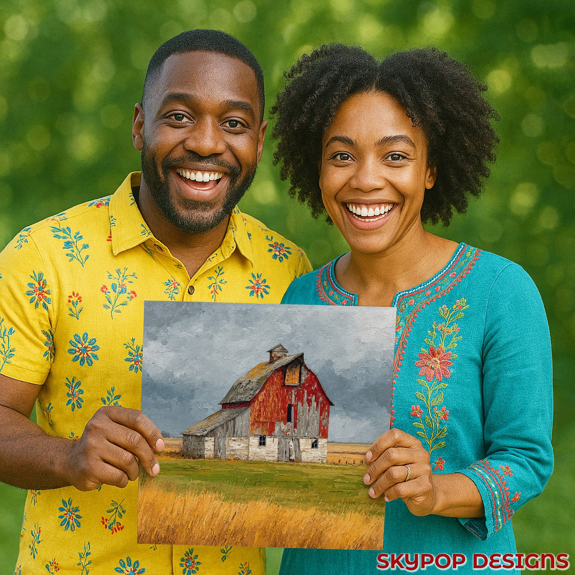 9.jpg Rustic Red Barn Art