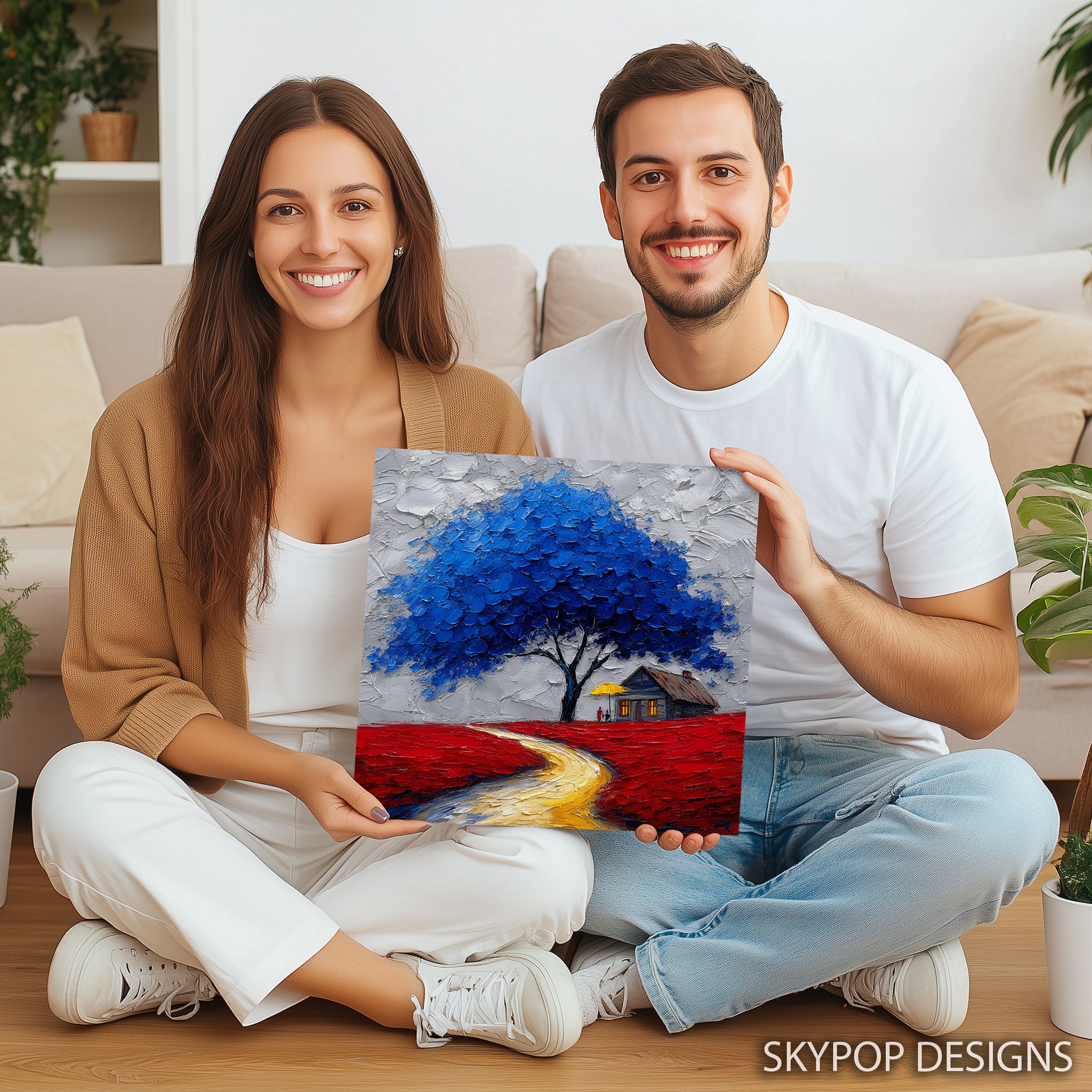 9.jpg Blue Tree Art