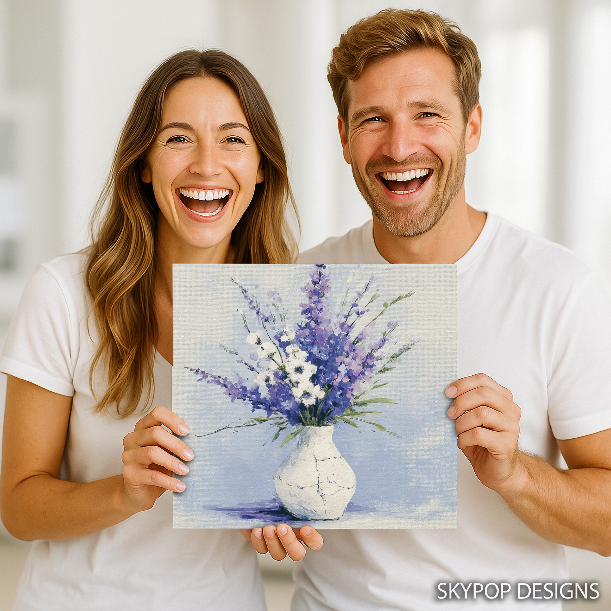 9.jpg Lavender Bouquet Art