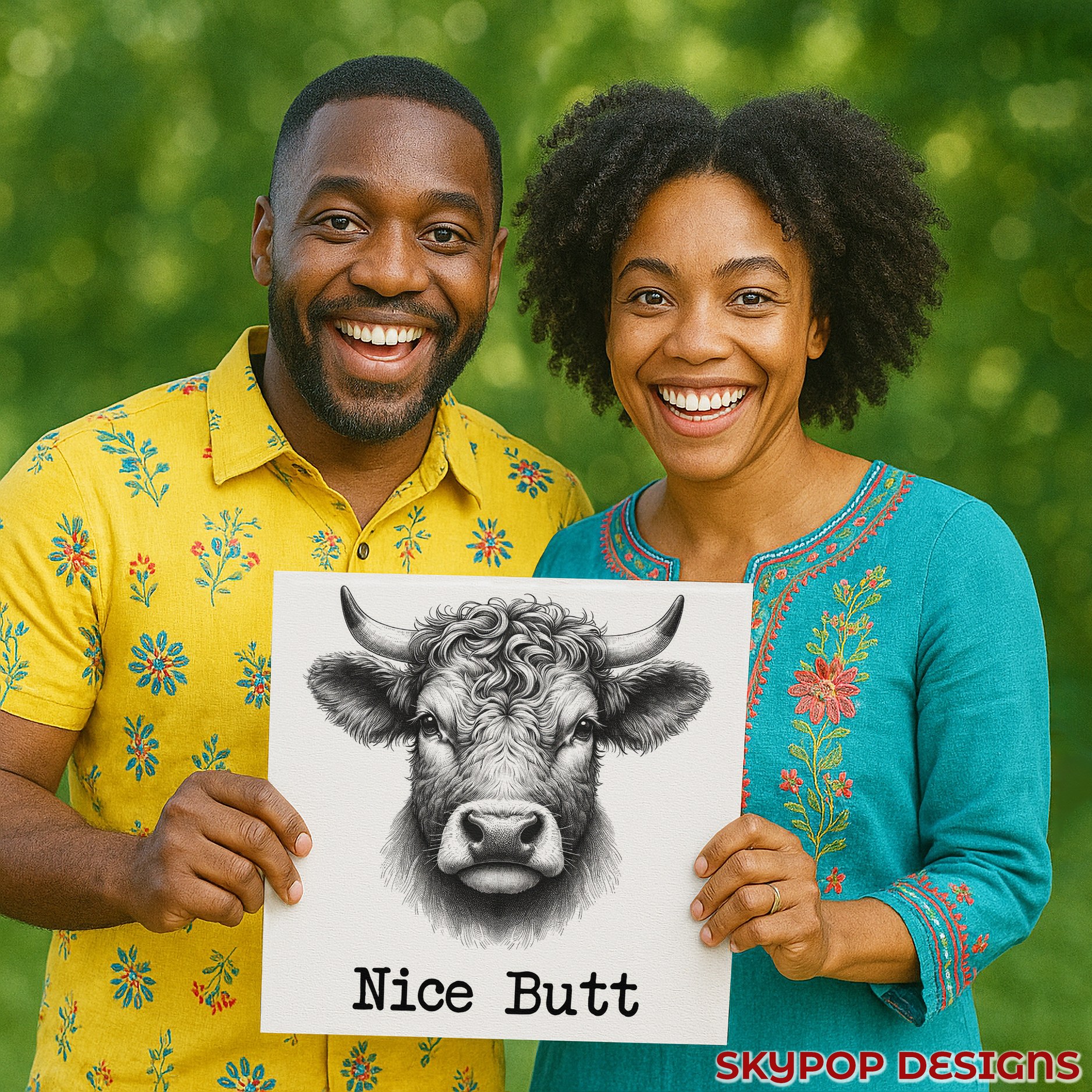 9.jpg Highland Cow Art