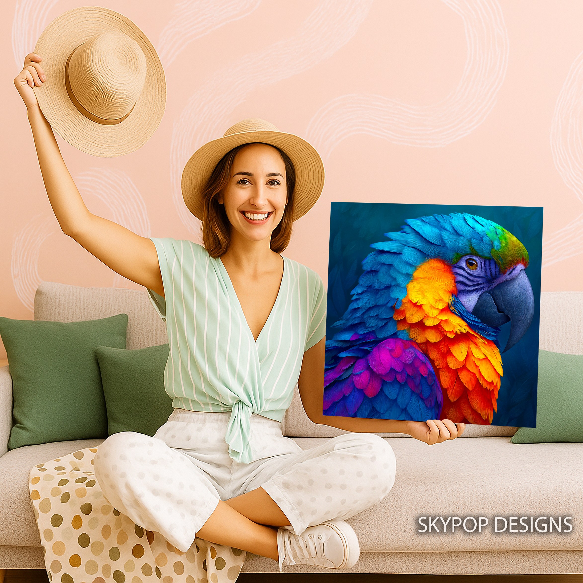 9.jpg Macaw Art