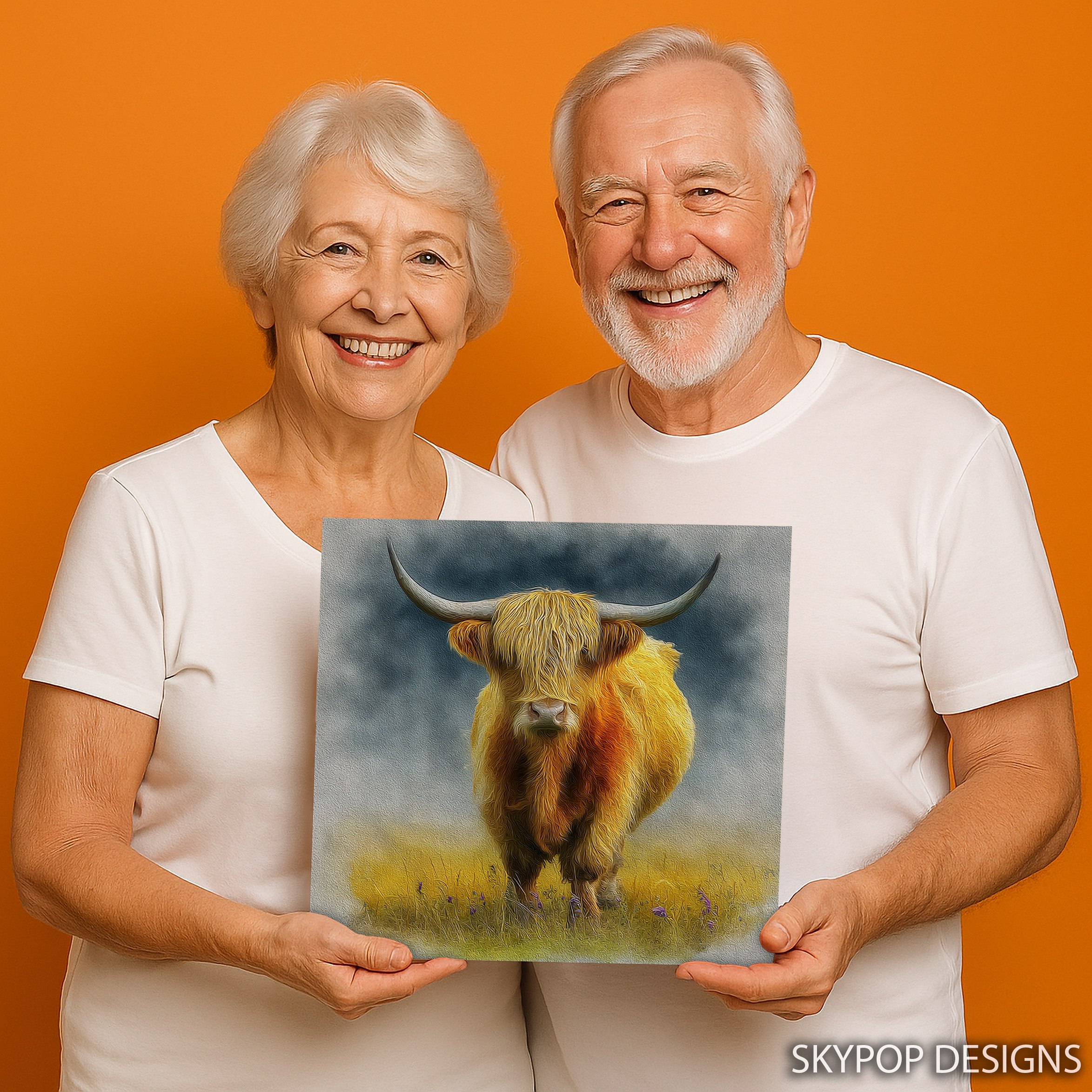9.jpg Highland Cow Art