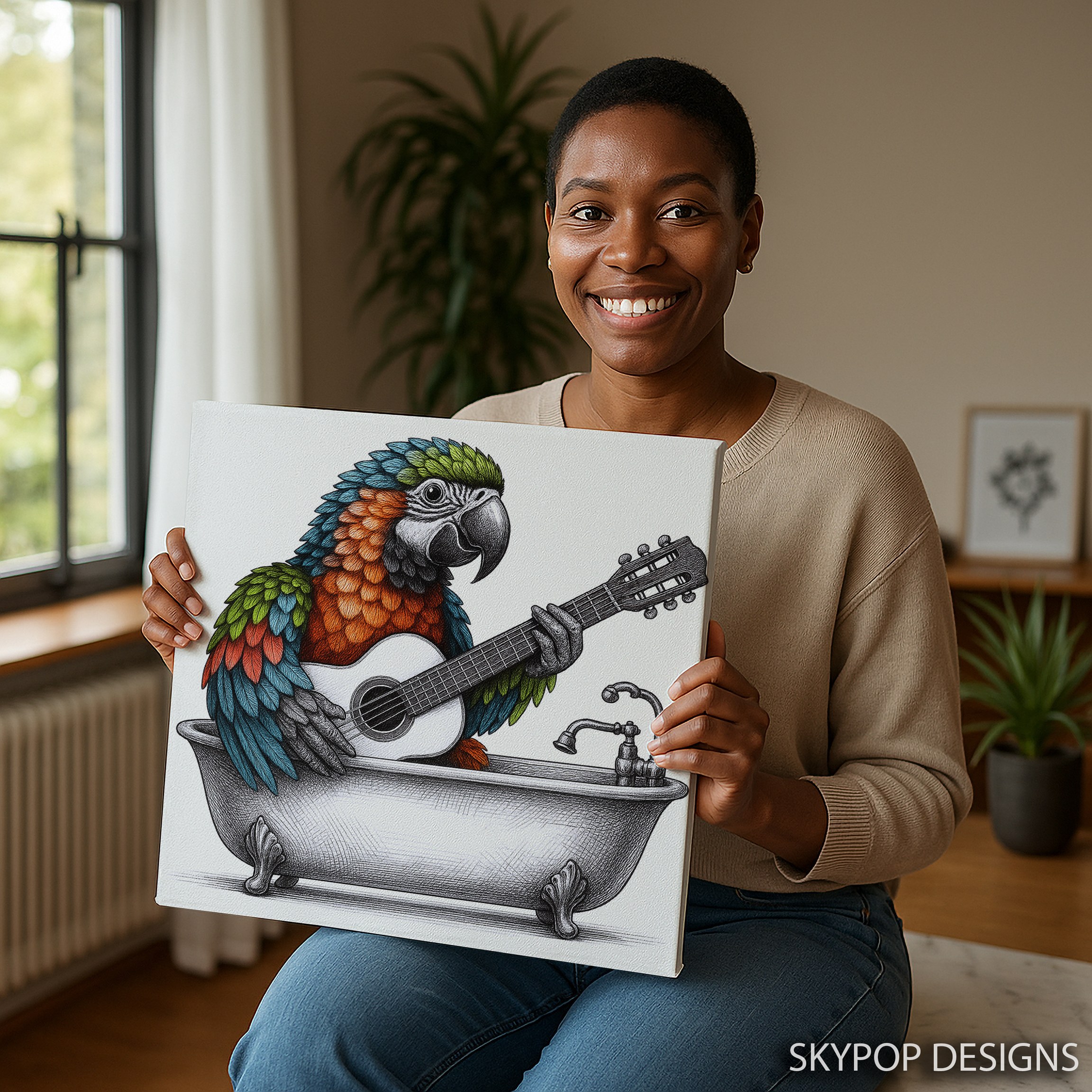 9.jpg Parrot Art