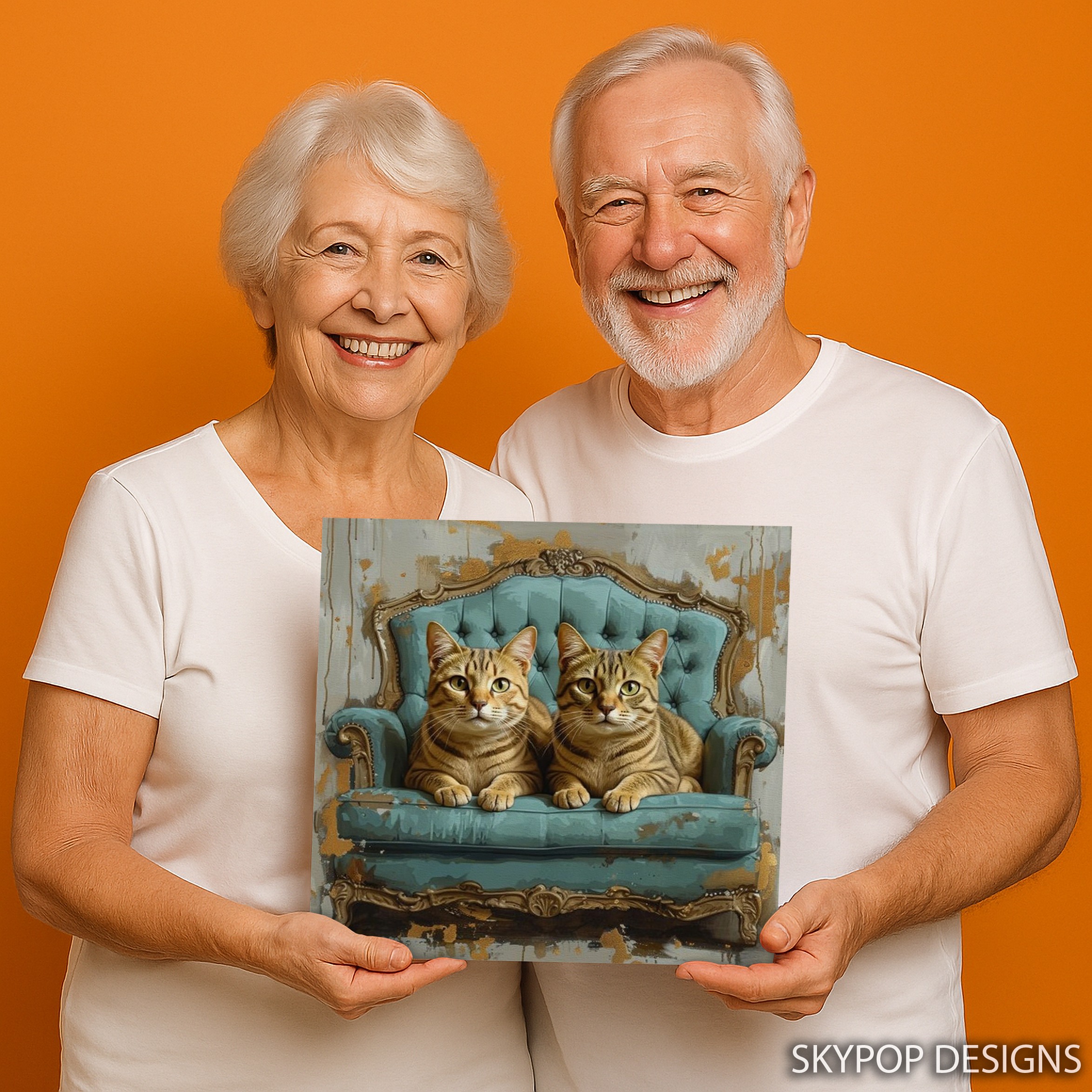 9.jpg Twin Cats Art