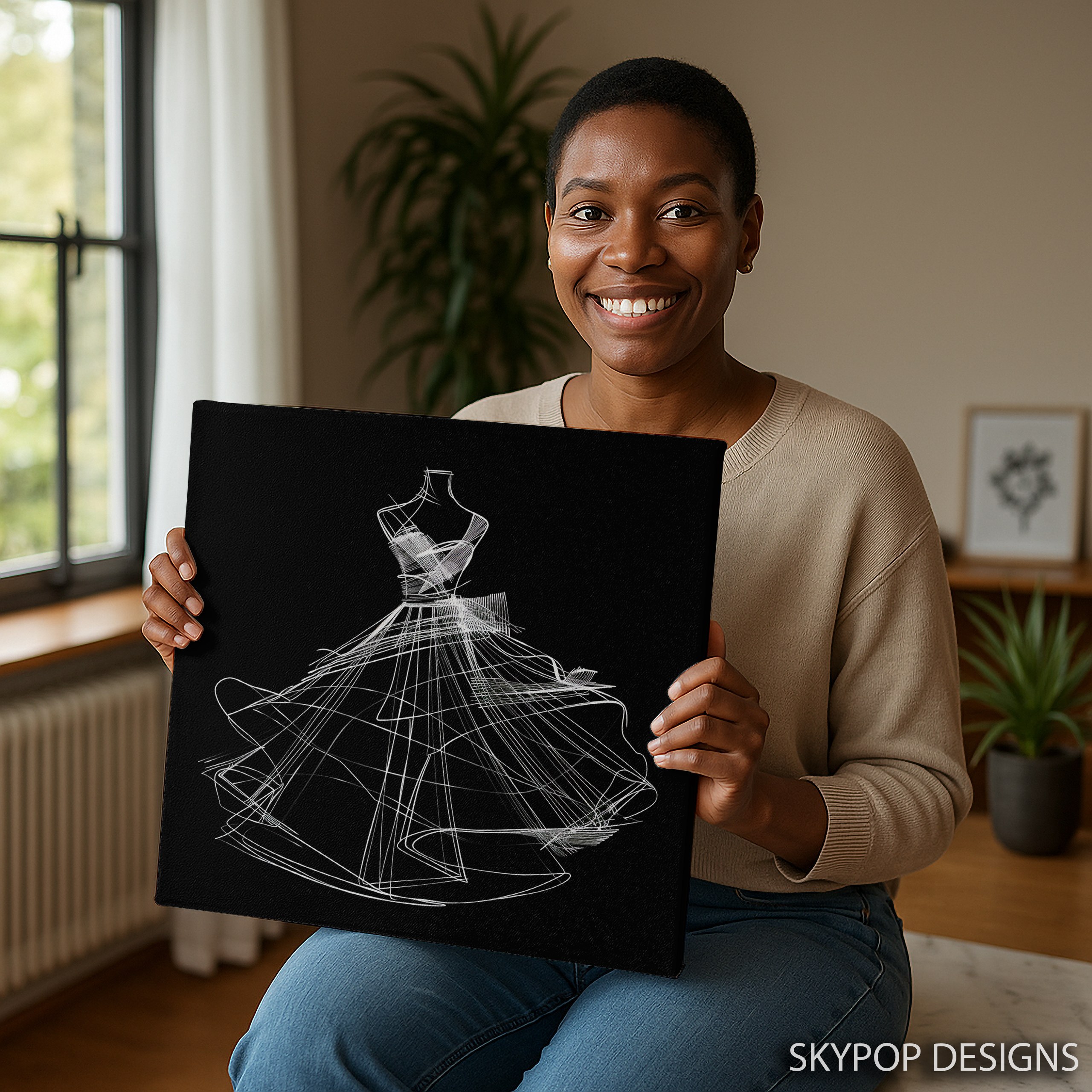 9.jpg Ethereal Dress Silhouette Art