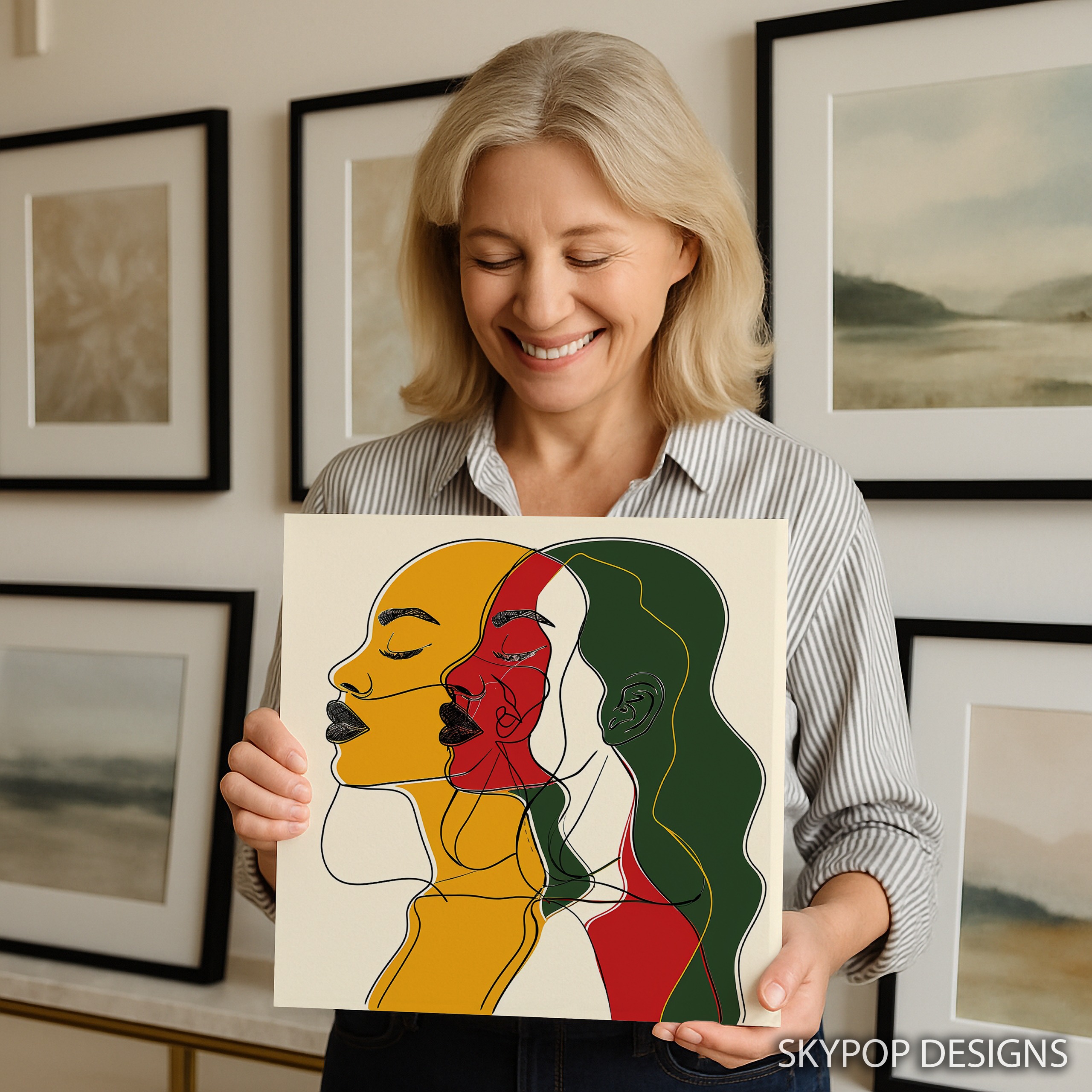 9.jpg Vibrant Faces Art
