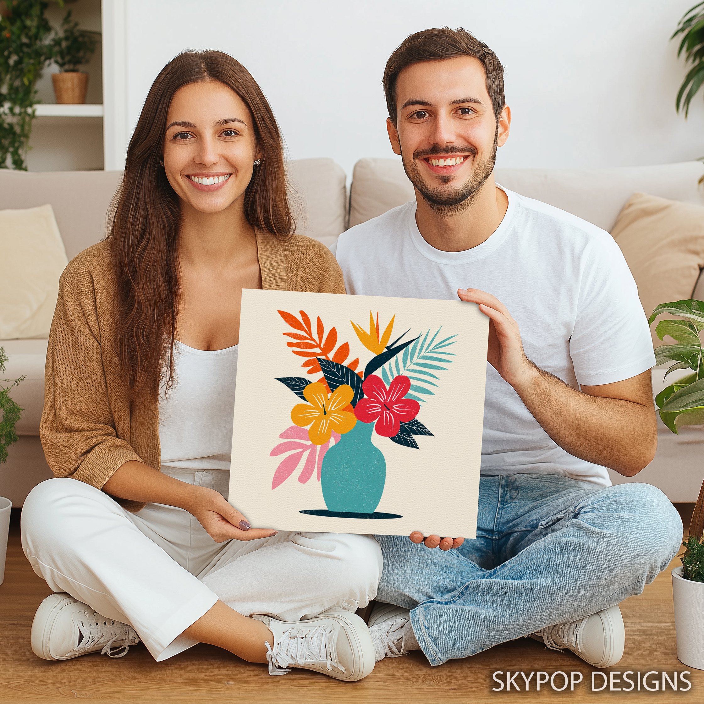 9.jpg Tropical Bouquet Art