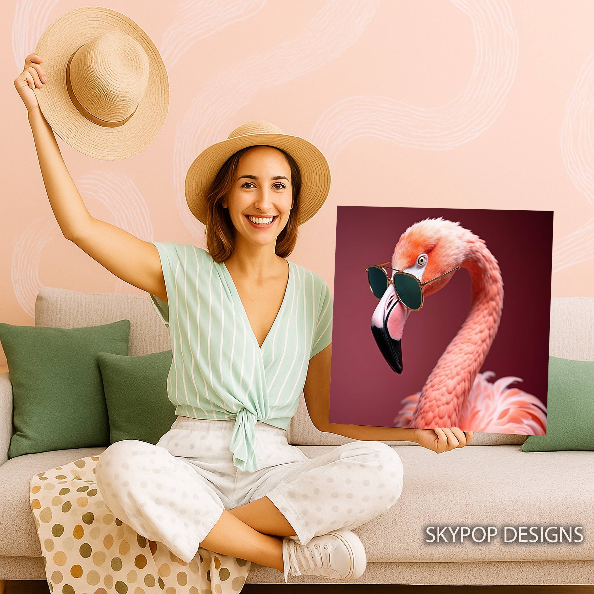 9.jpg Flamingo Art