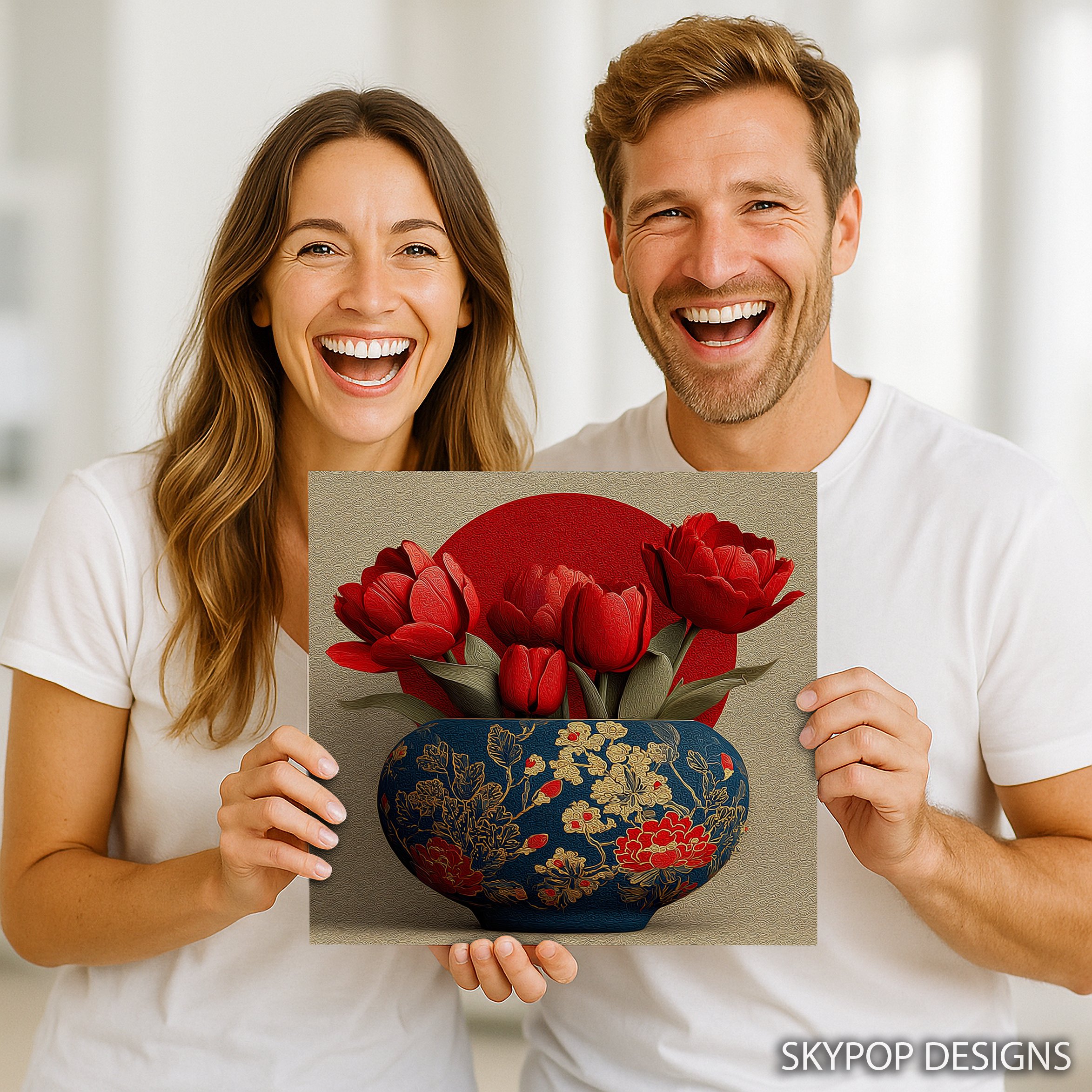 9.jpg Red Tulips Art